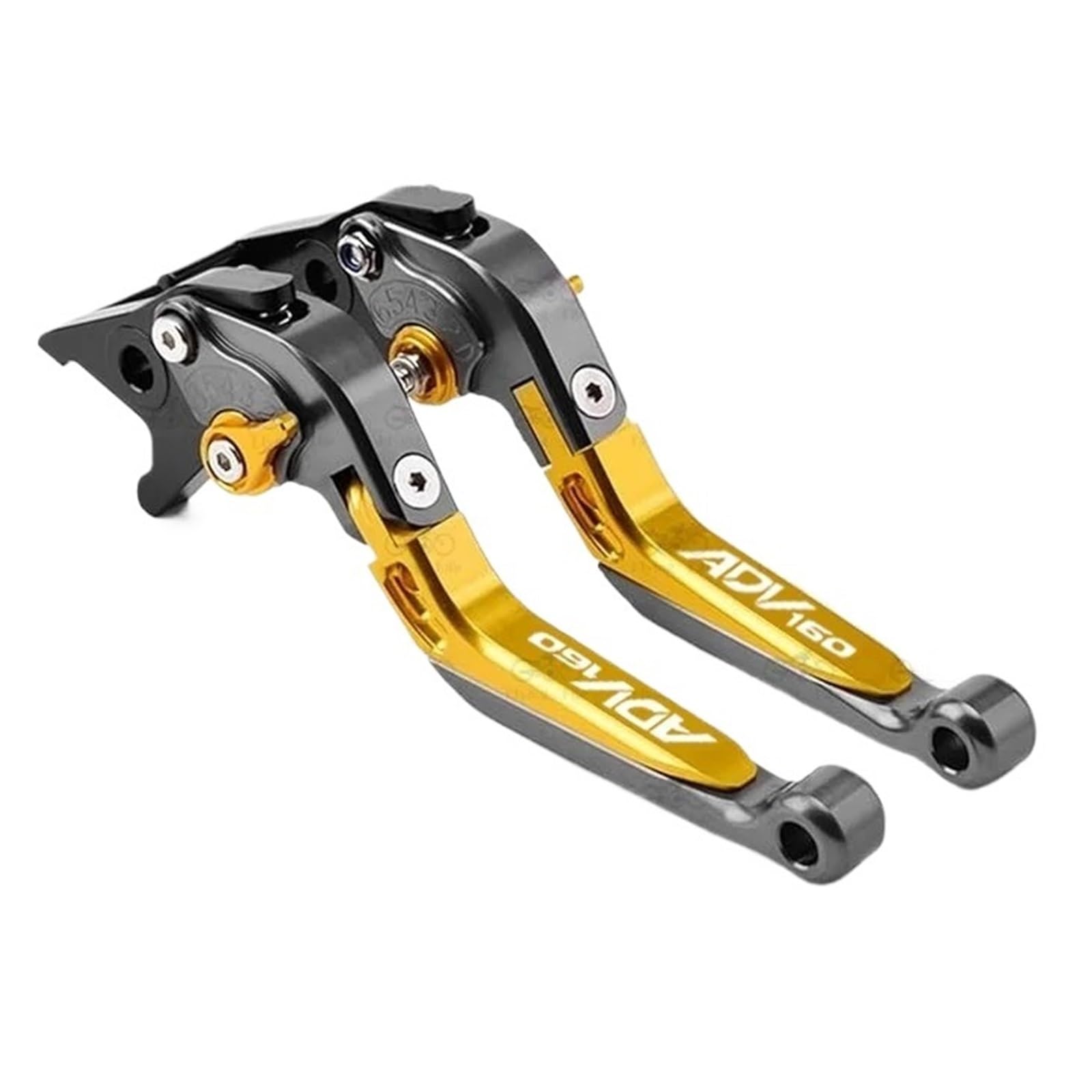 KTEBNWOSD for Ho&nda ADV160 2023 Clutch Lever Brake Lever Set Adjustable Folding Handle Levers Motorcycle Accessories Parts Brake Clutchs Levers