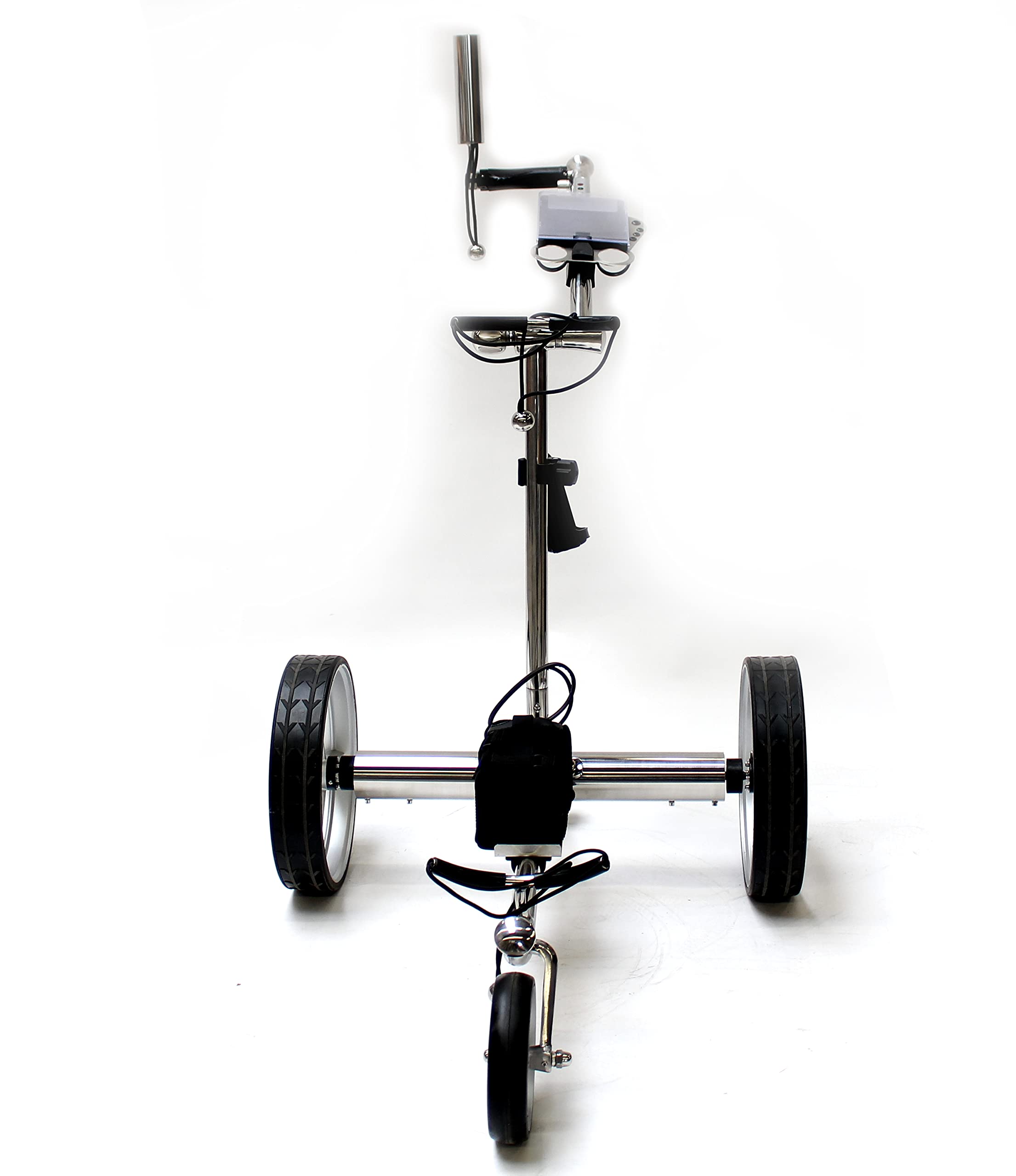Generisch ClubCad Edelstahl Elektro Golftrolley mit Fernbedienung