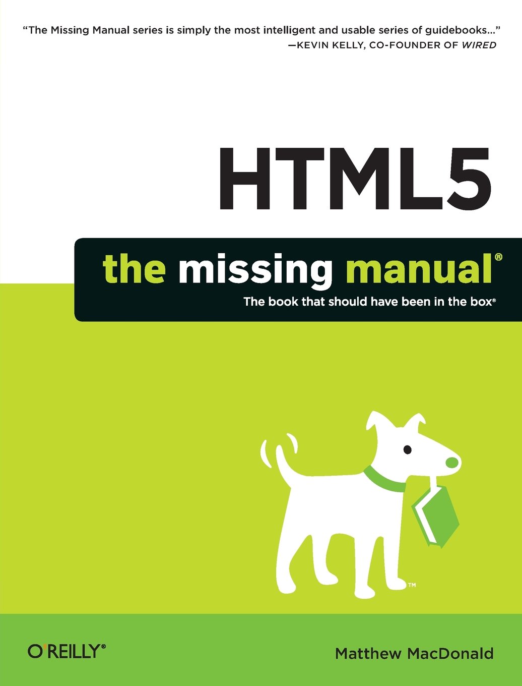 HTML5: The Missing Manual