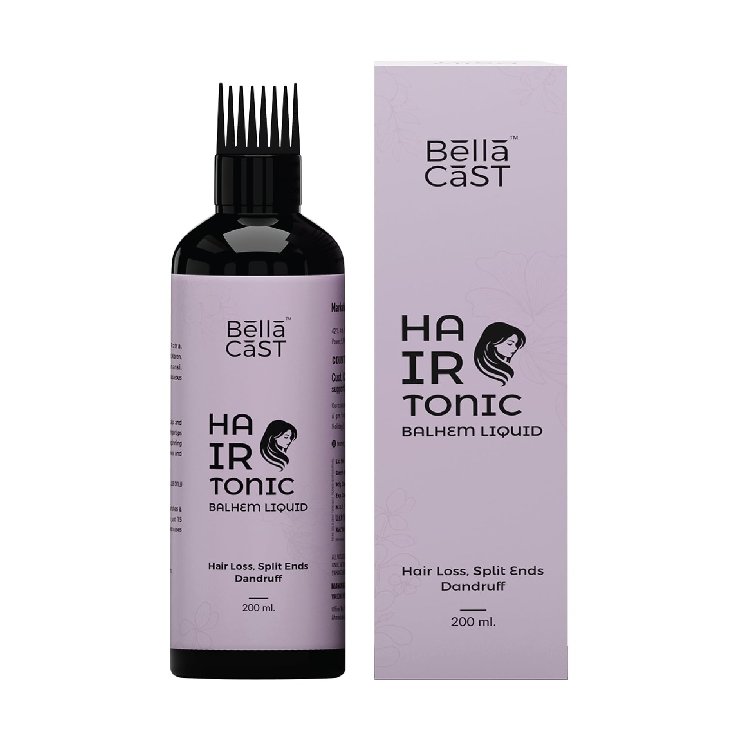 BellaCast Hair Tonic | Anti Hair Fall | Hair Growth with Redensyl & Proteins | Controls Hair Fall & Breakage, Stimulates & Energizes Hair Roots