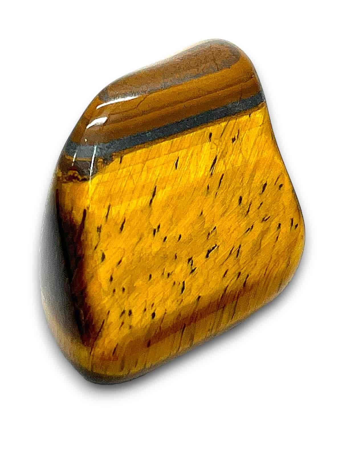 arana's - Ojo de tigre piedra natural calidad AAA - Cristales naturales y piedras preciosas - Reiki curacion de chakras equilibrio metafisico - Piedras curativas pulidas sanacion (1, Ojo de tigre) - 4