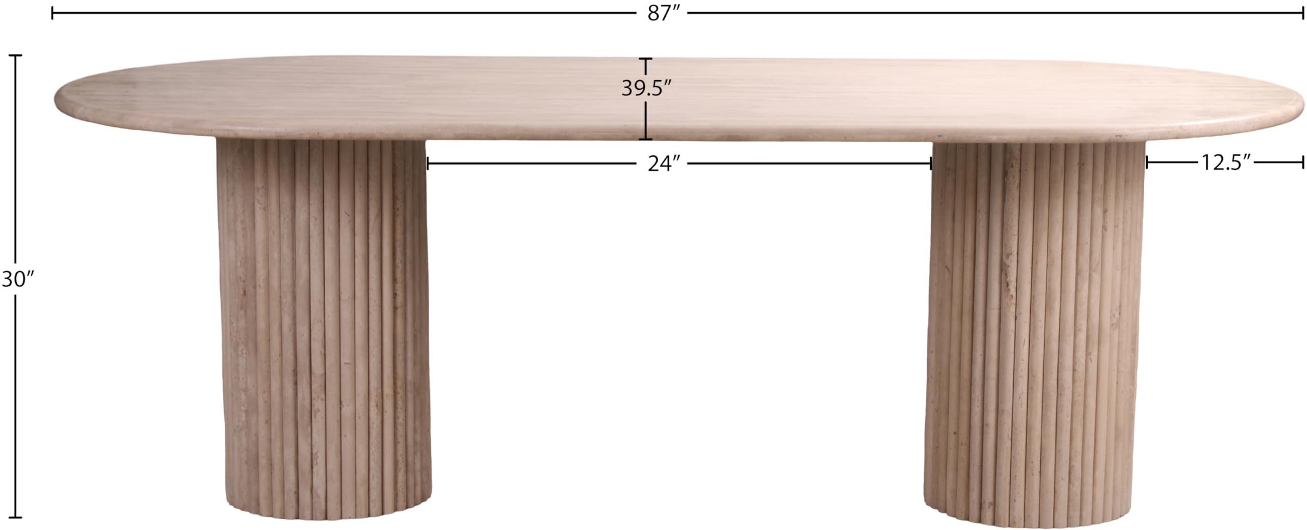 Amazon.com - Meridian Furniture Messina Collection Art Deco