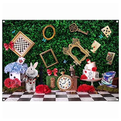 7x5ft Fabric Wonderland Backdrop