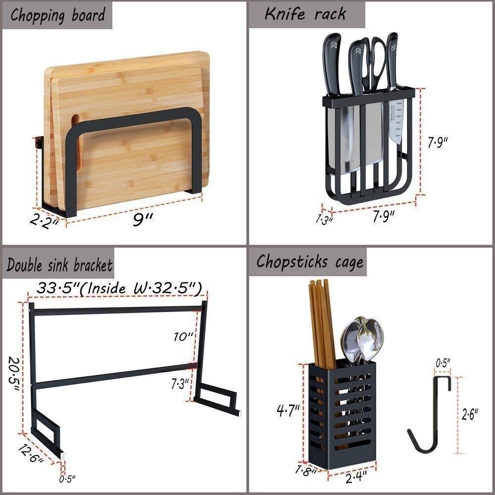 Escurridor de Platos de Acero Inoxidable para Colocar sobre el Fregadero, escurridor de Cocina, escurridor de Cuencos Multiusos