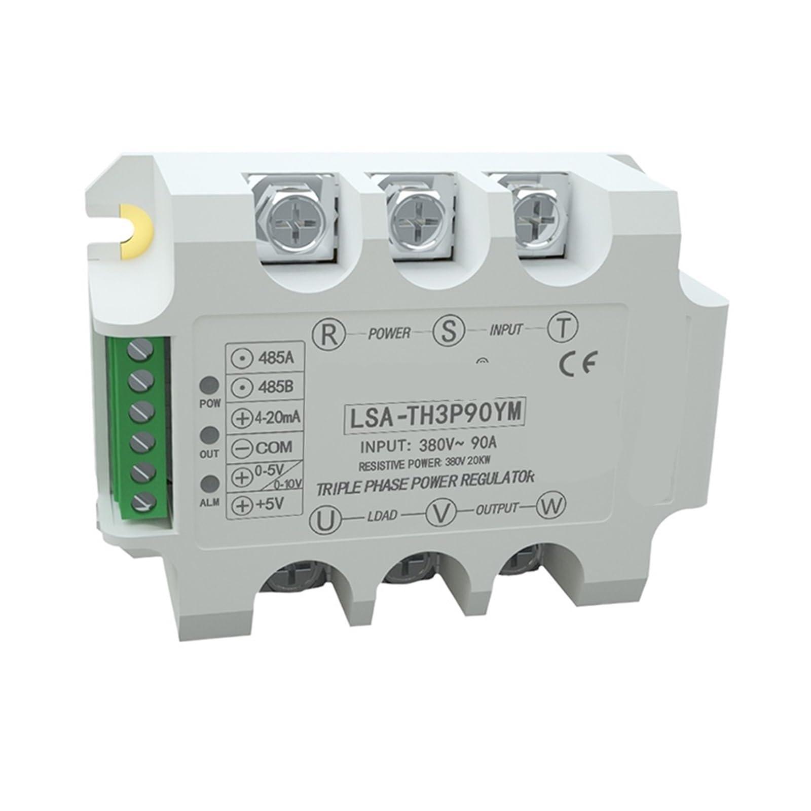 Régulateur de puissance ca triphasé 120A gradation analogique fluide par thyristor