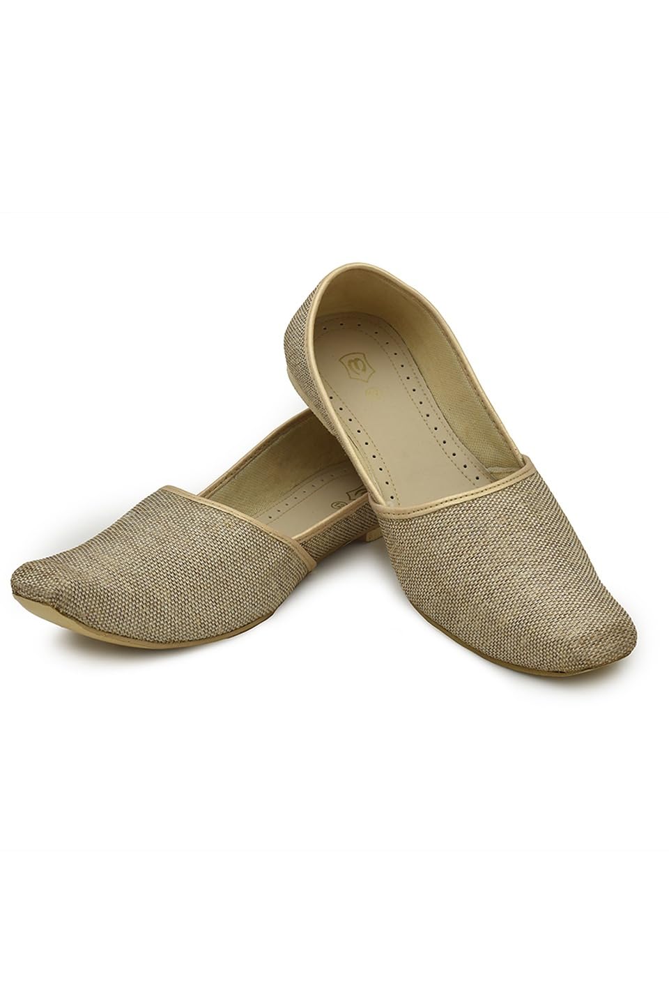 Manyavar Fashionable Juti | Mens Ethnic Jutti | Juttis and Mojaris Beige (B0CVWY8H9M) Amazon Price History, Amazon Price Tracker
