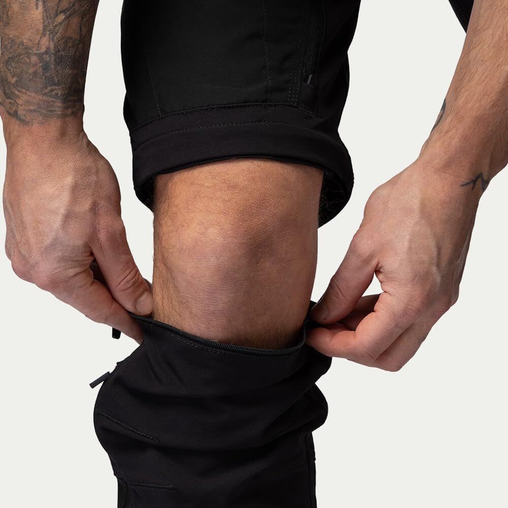 Beyond Nordic BN005 Zip-Off Outdoor-Hose – Herren, Multifunktionale Outdoor-Hosen mit abnehmbaren Beinen