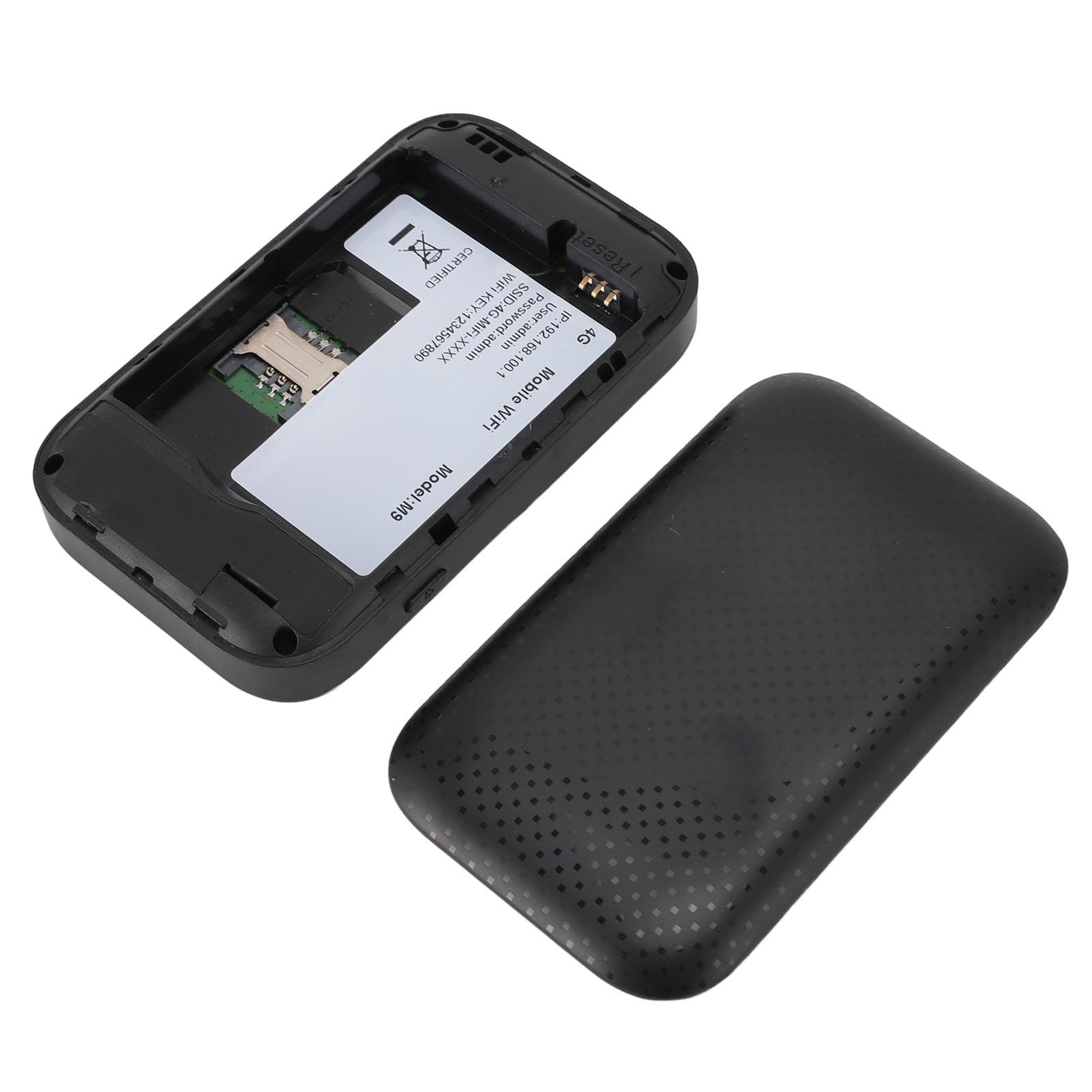 Routeur WiFi Mobile, WiFi Portable pour Les Déplacements, Routeur 4G LTE, Hotspot WiFi, Appareil à Emporter avec Vous, Connexion 300 Mbps/s de 10 Appareils en Même Temps