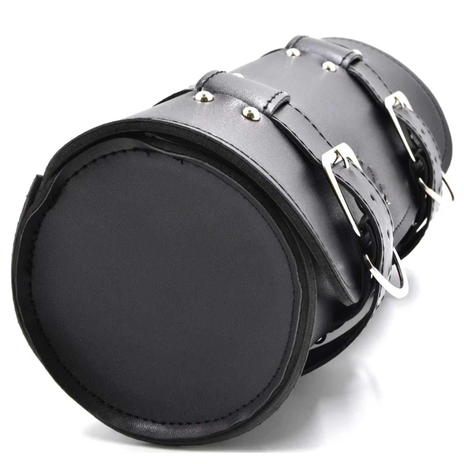 Compatibile Con Chopper Per Bobber Per Cruiser 1 Pz Borsa Per Attrezzi Moto Forcella A Forma Di Botte Manubrio Laterale Per Sacche Moto(B)
