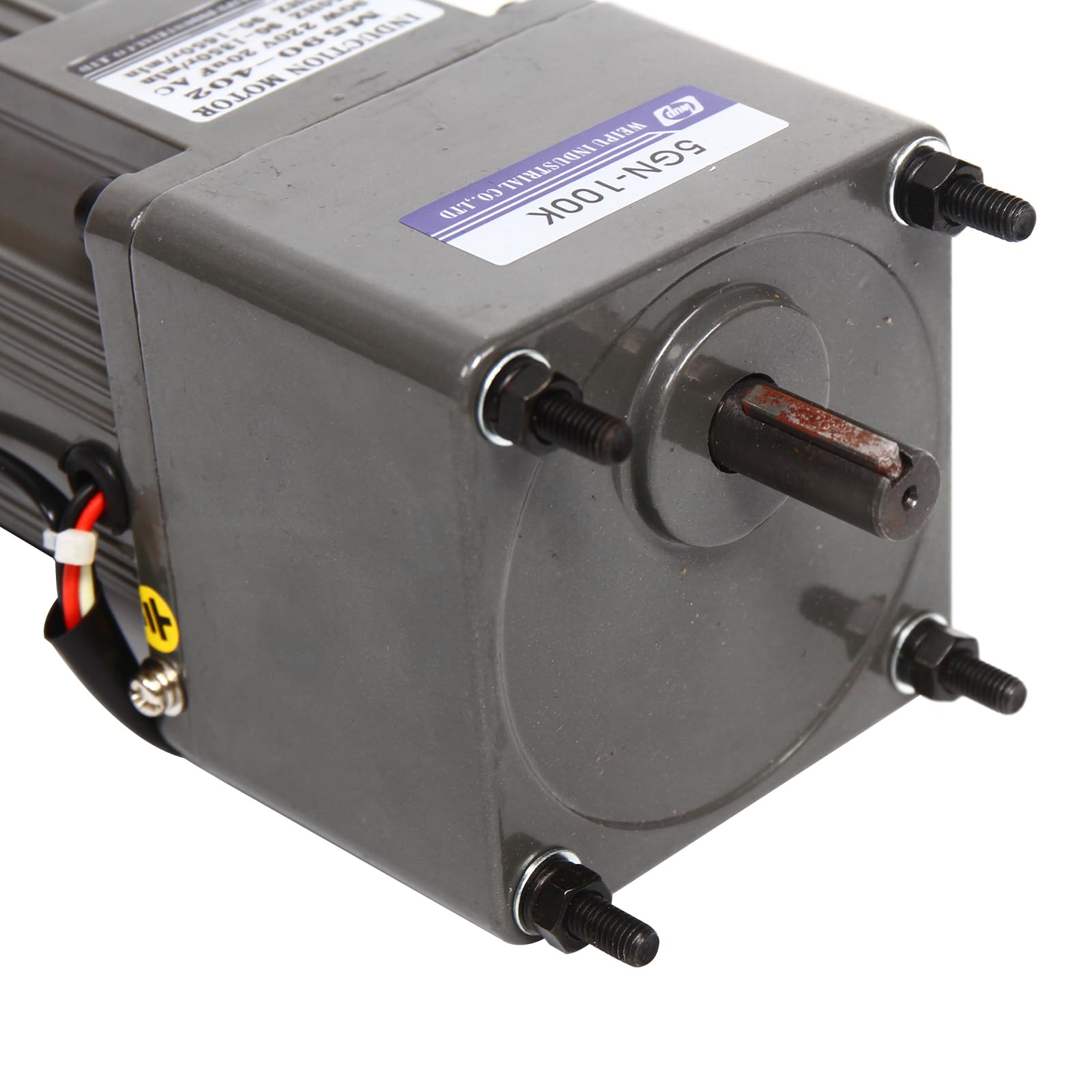 Motoriduttore, 90 W, 220 V, kit di coppia 3,8 nm, motore elettrico con cambio e regolatore di velocità (0-90 r/min)