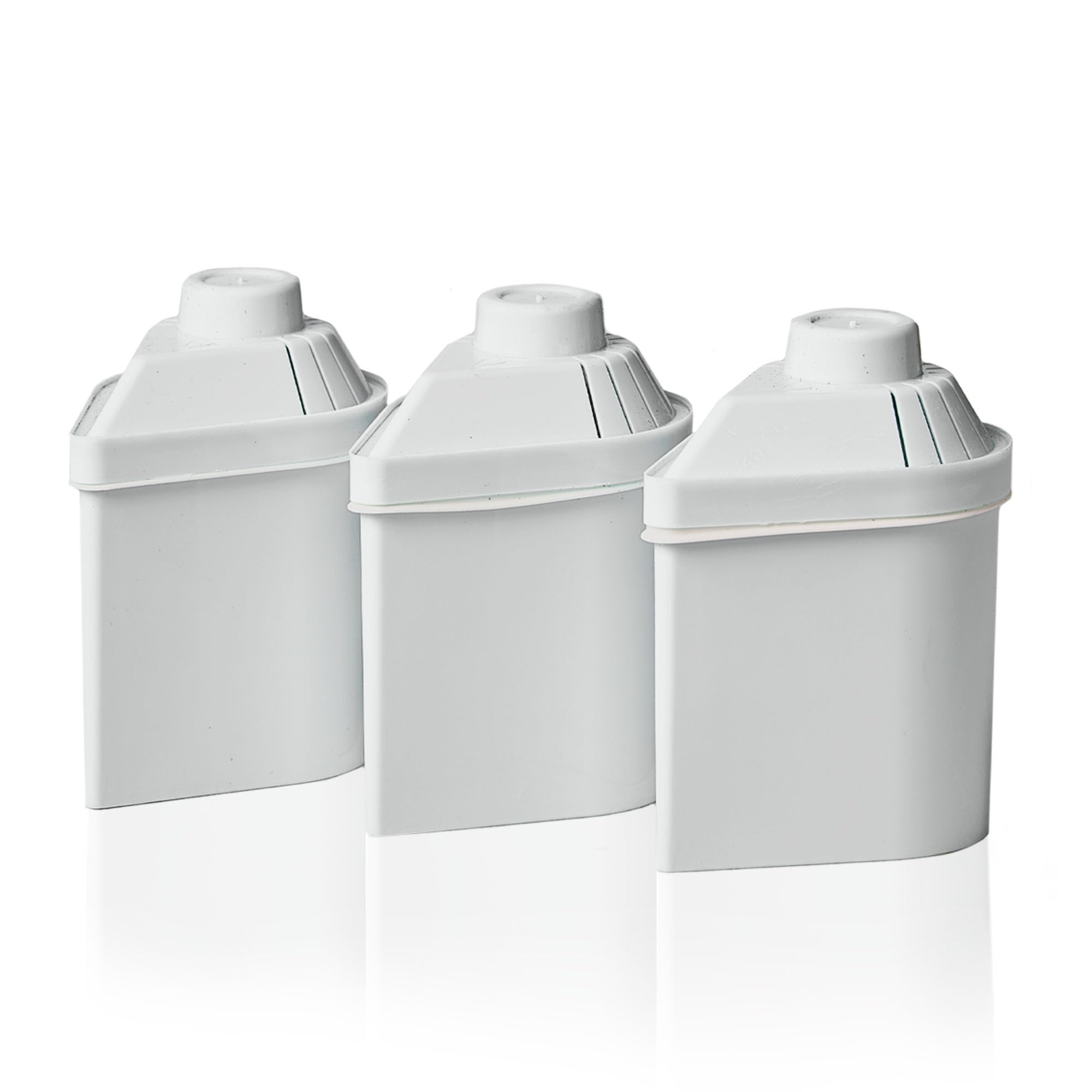 Alkanatur Filter Replacement for Pitcher (Pack of 3) - Removes Fluorides, Chlorine, Heavy Metals - Filters 400 liters of Tap Water - Replace After 3 Months - CE, ROHS, SGS Certified Water Filter