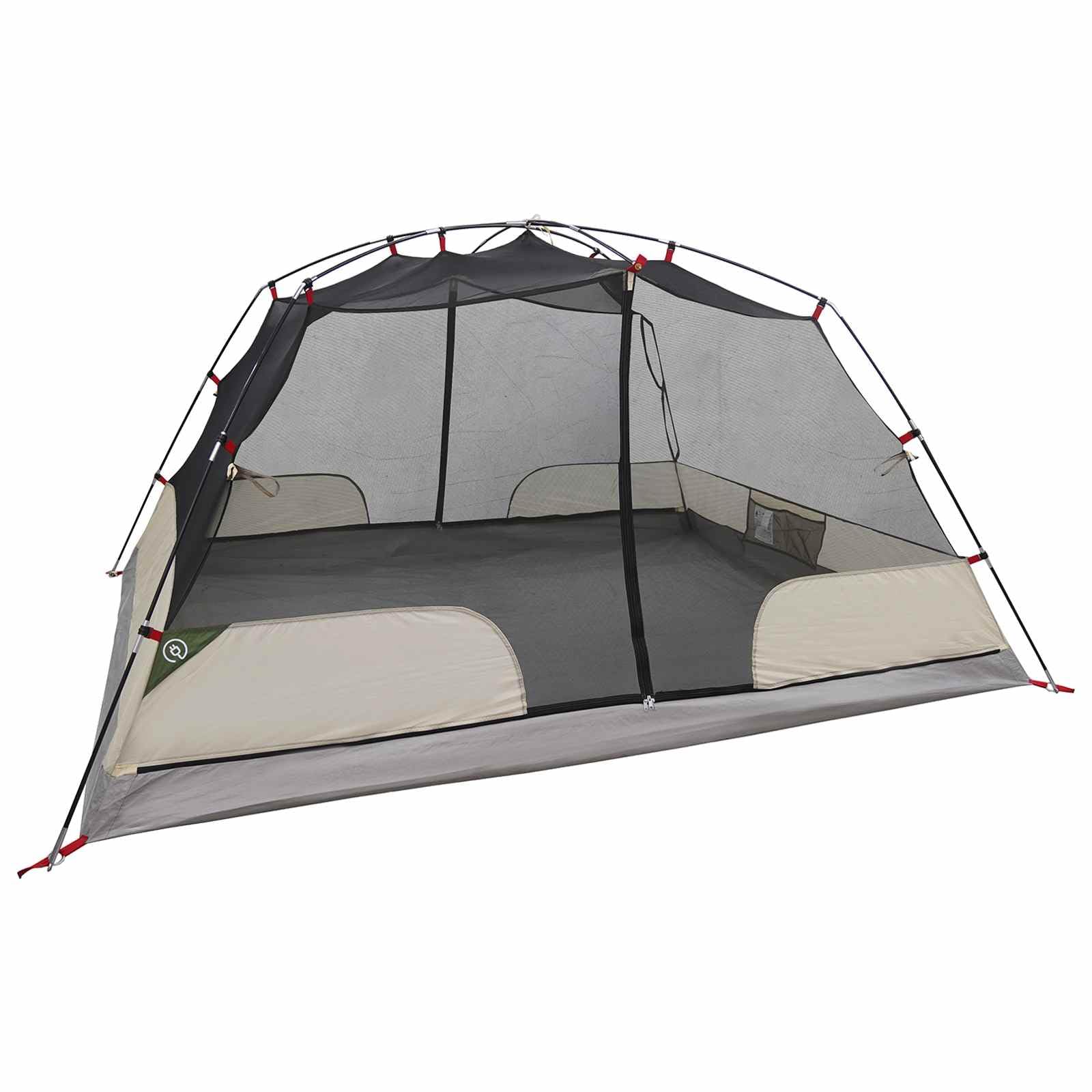 Tenda da Backpacking 4 Persona Verde in Poliestere 185T