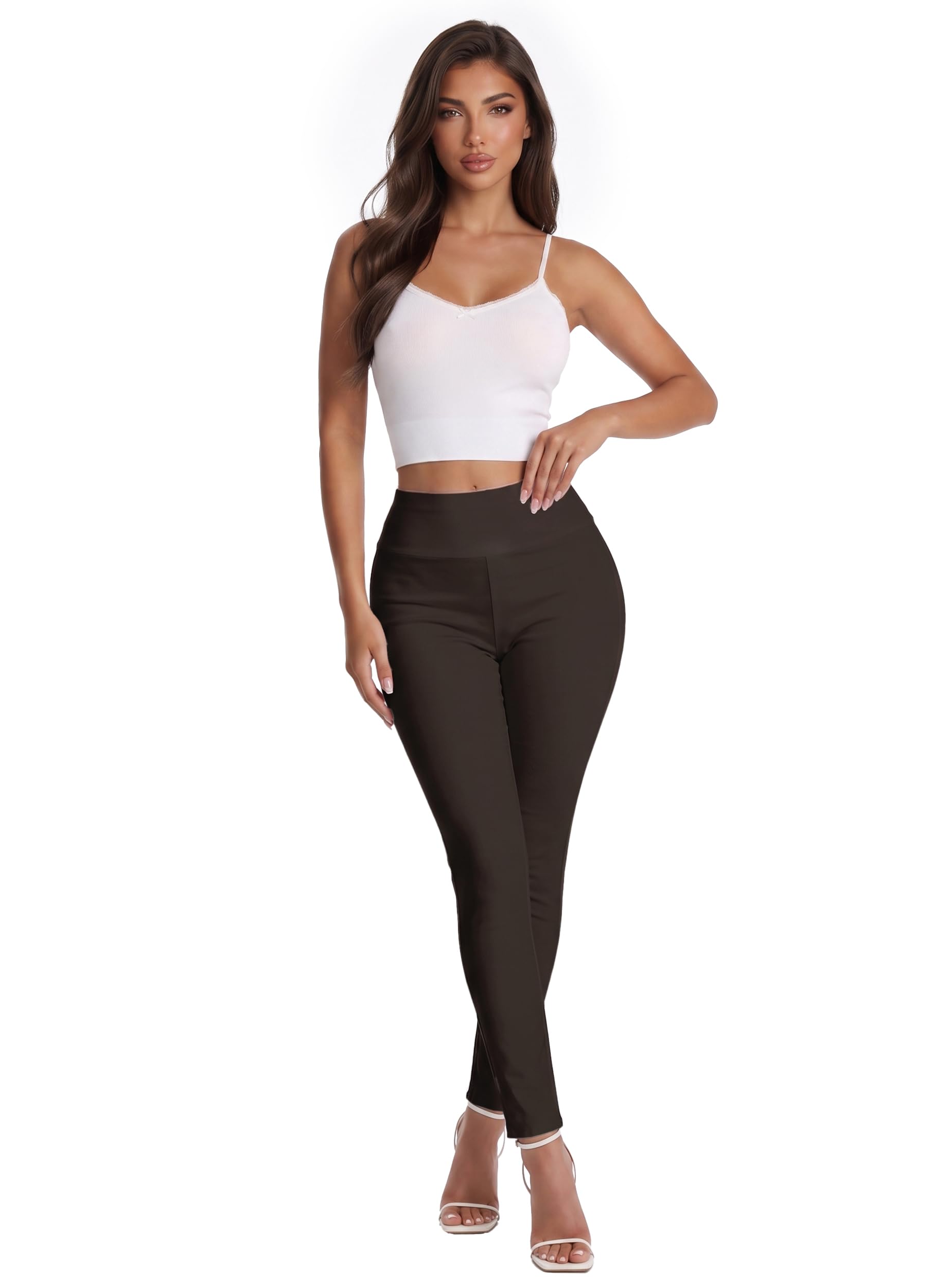 Hybrid &amp; Company Super Comfy Stretch with Full Elastic Waist Pull On Millennium Twill Pant