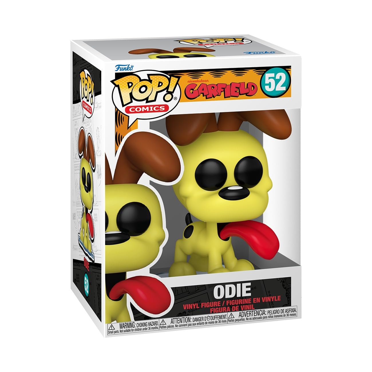 Funko Pop! Comics: Garfield - Odie - Garfield Characters - Collectable Vinyl Figure - Gift Idea - Official Merchandise - Toys for Kids & Adults -