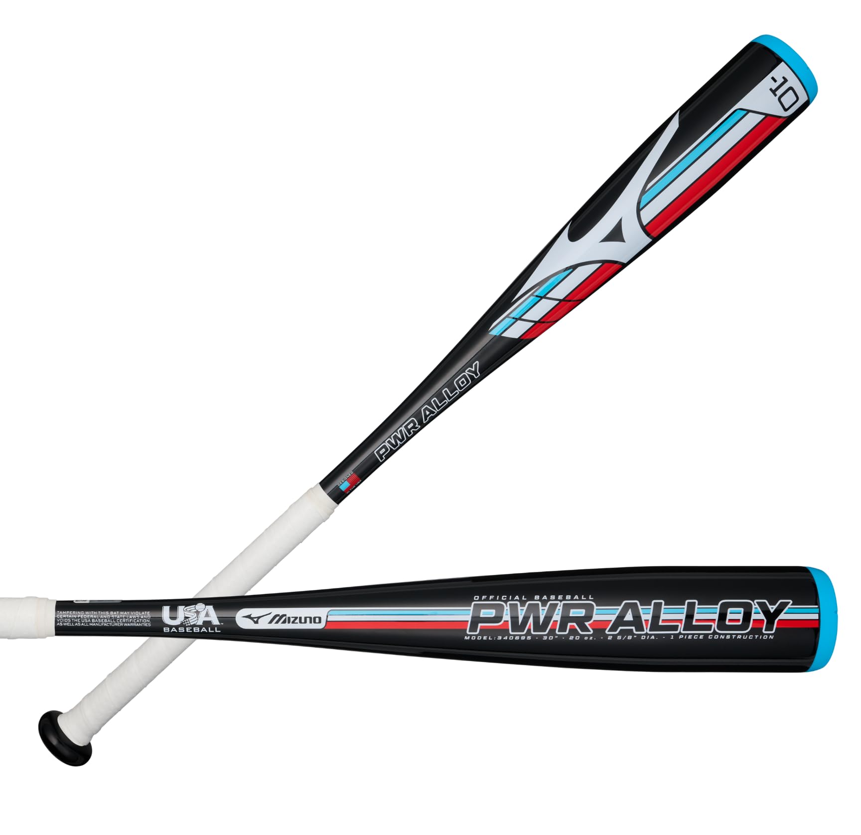Amazon.com : Mizuno Boys PWR Alloy - Big Barrel Youth USA Baseball