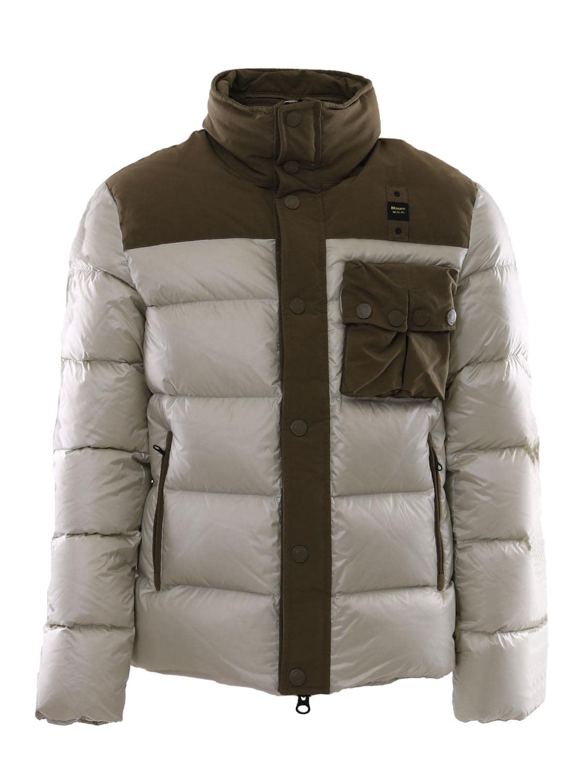 Blauer Men's Giubbini Corti Imbottito Piuma Quilted Jacket