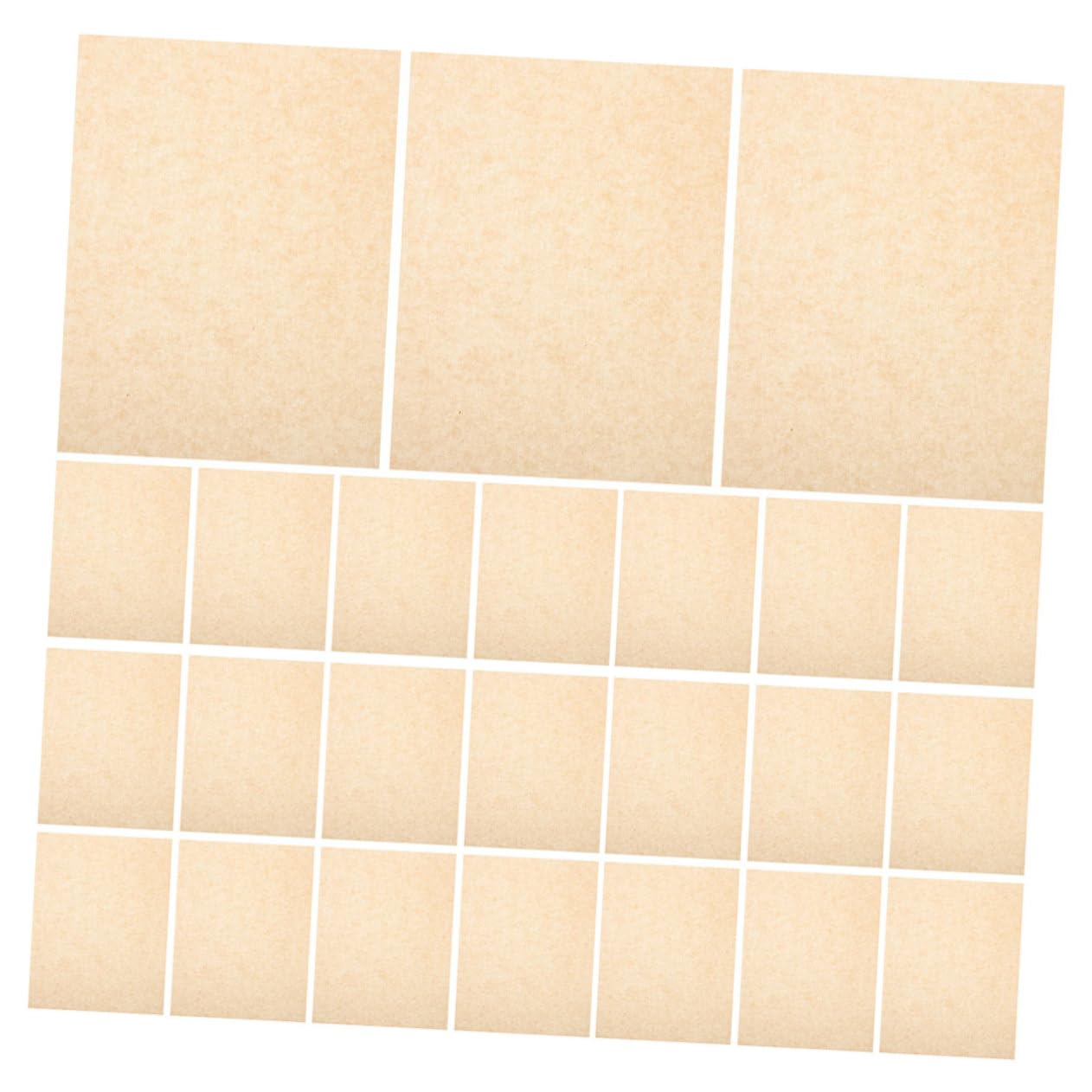 Feuilles de Papier Sulfurisé pour Cuisson 500 Pcs, Papier Anti-graisse