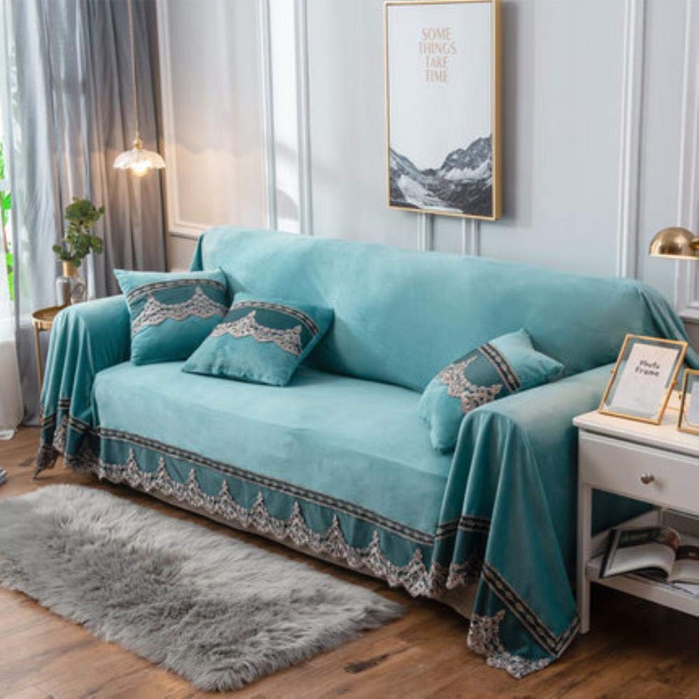 Couverture canapé peluche pour protéger votre salon des taches avec style