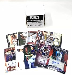 Baseball Card Relic Game Used Jersey Autograph Hit Lot w/ 10 Relic Autograph or Jersey Cards in every Box - Great PARTY FAVORS or GIFT for a Baseball Fan or Fanatic. Superior Sports Investments Exclusive
