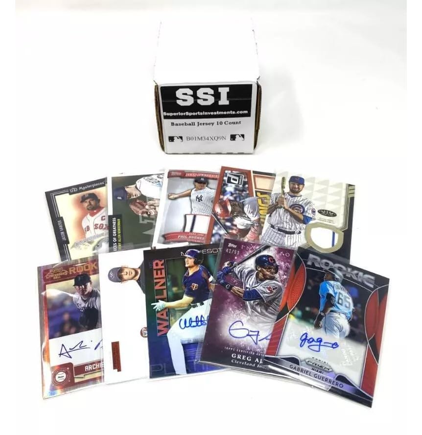 Baseball Card Relic Game Used Jersey Autograph Hit...