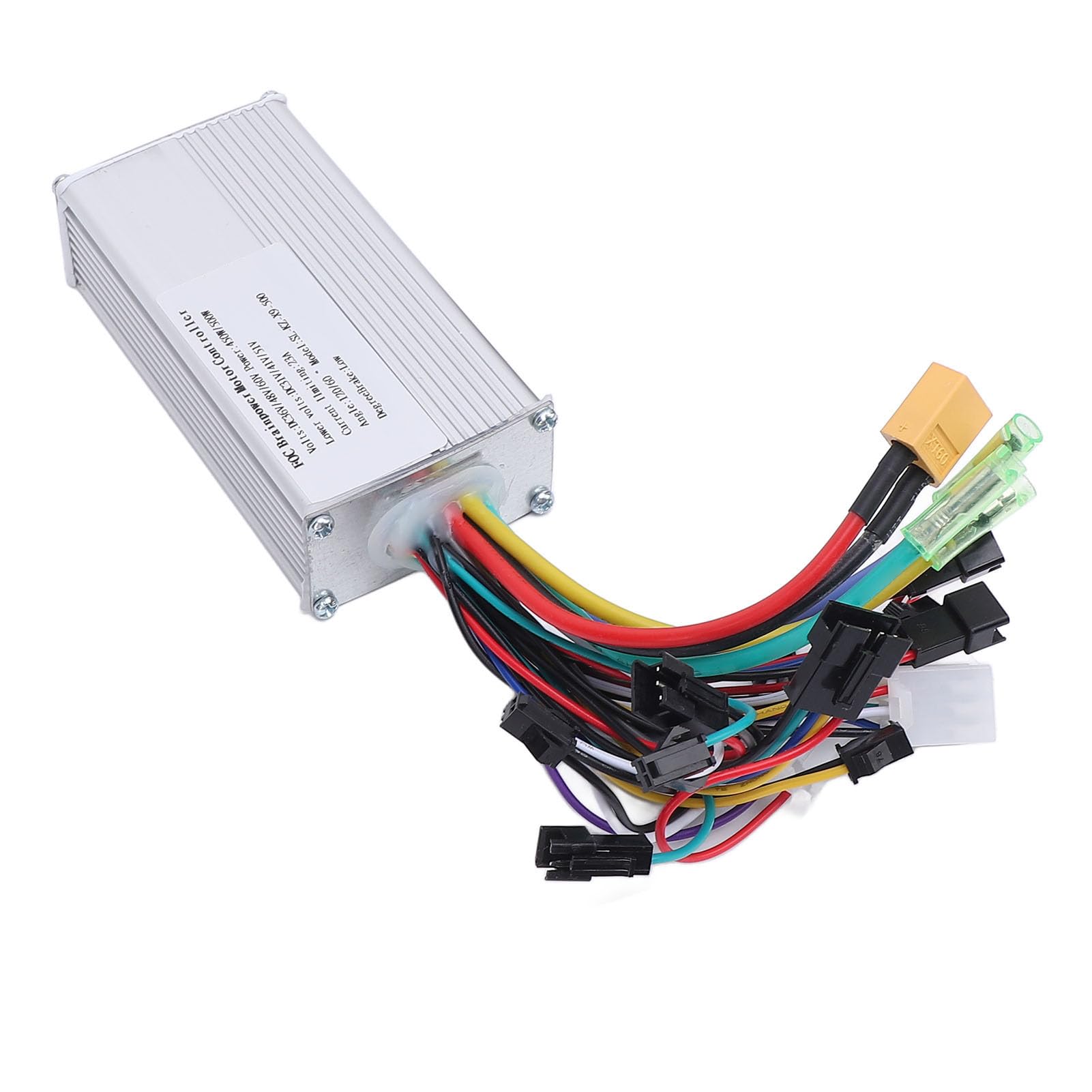 BuyWeek Kit de Controlador de Motor para Bicicleta Eléctrica, 36V 48V 60V 450W 500W Onda Sinusoidal con EN06 LCD Display