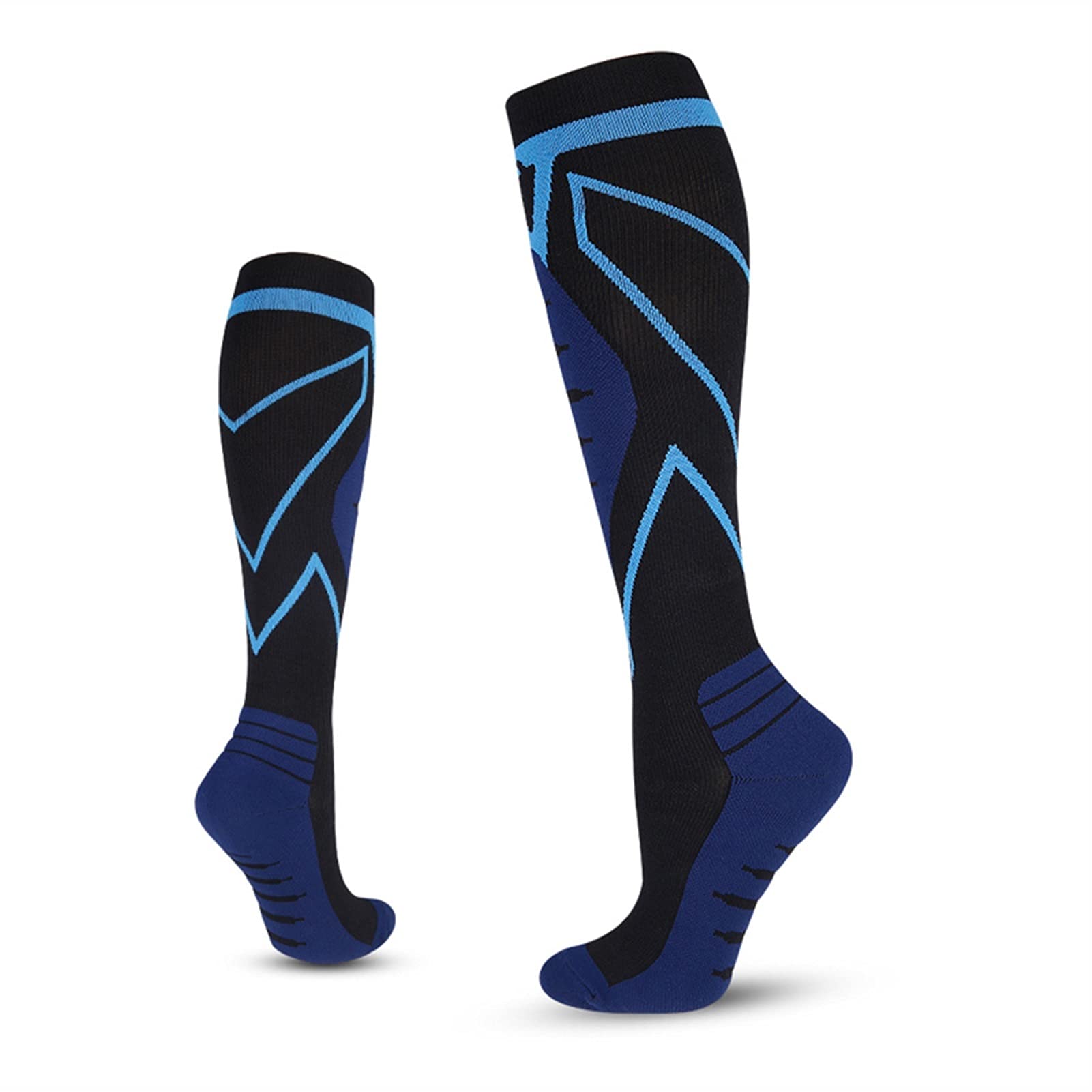 Laufende Kompressionssocken Strümpfe Männer & Frauen Sports Socken for Radfahren Marathon Fußball Radfahren Socken