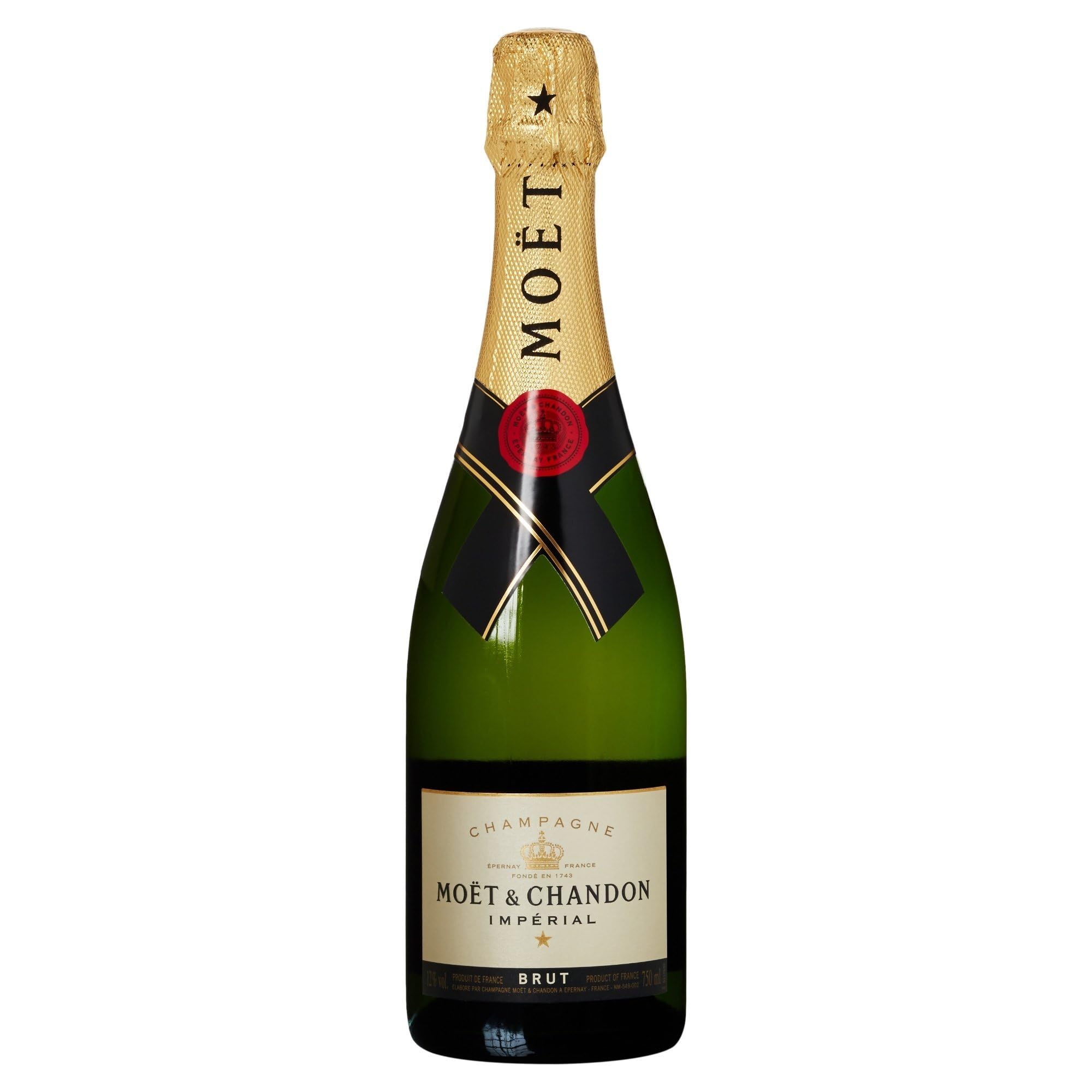 Moët & Chandon Champagne Imperial Brut 12% - x 6 Botella de Champan Moet Chandon - Mejor Selección ENOVINOS THE WINE BRAND