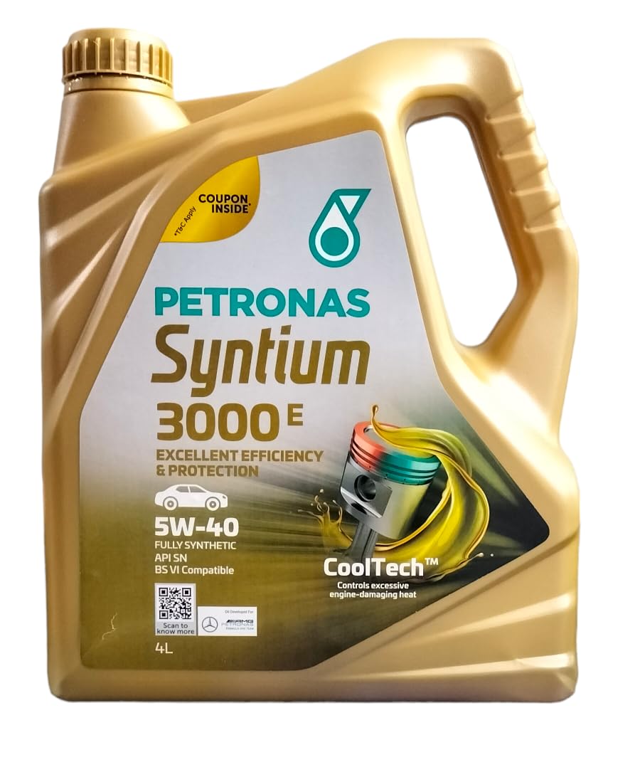 PETRONAS SYNTIUM 3000 E 5W40 API SN AMG (4L)(pack of 1)