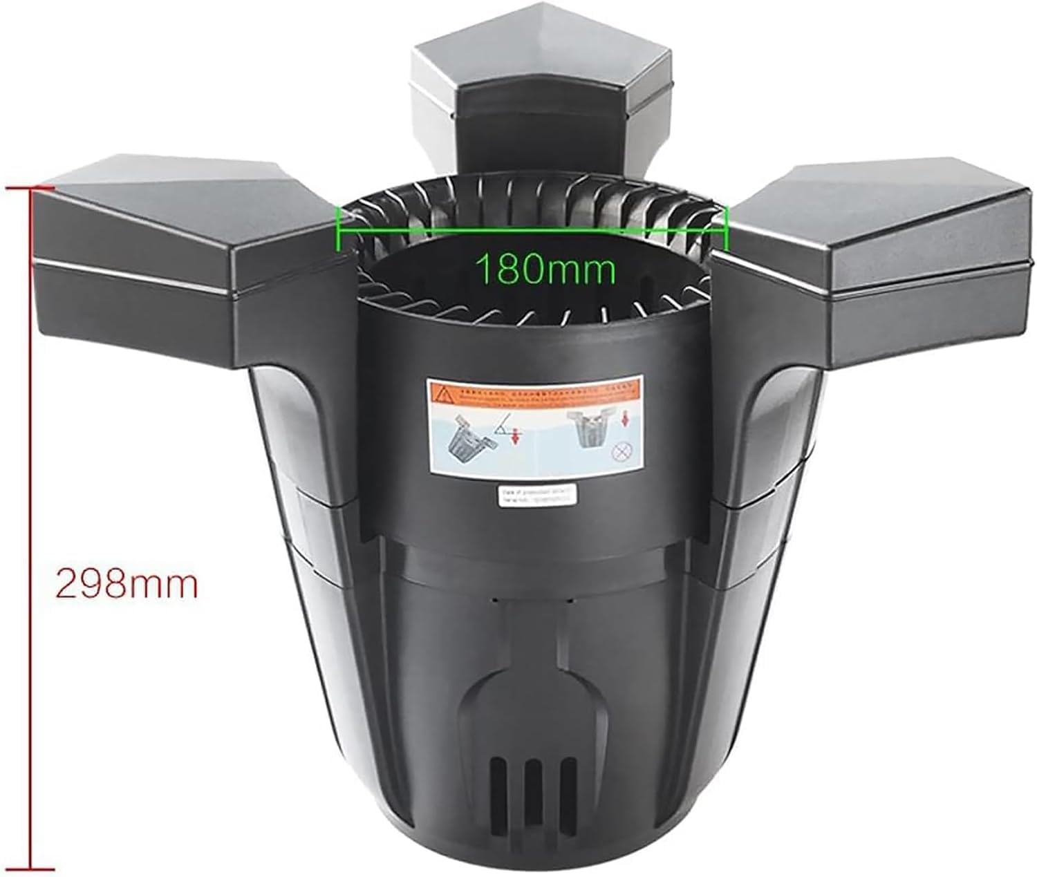 Potente Skimmer Flotante para Estanques con Bomba, Cable De 10 M, Aspiradora Eficiente para Estanques De Jardín, Limpiador Y Purificador De Plantas Acuáticas para Obtener Agua 75W