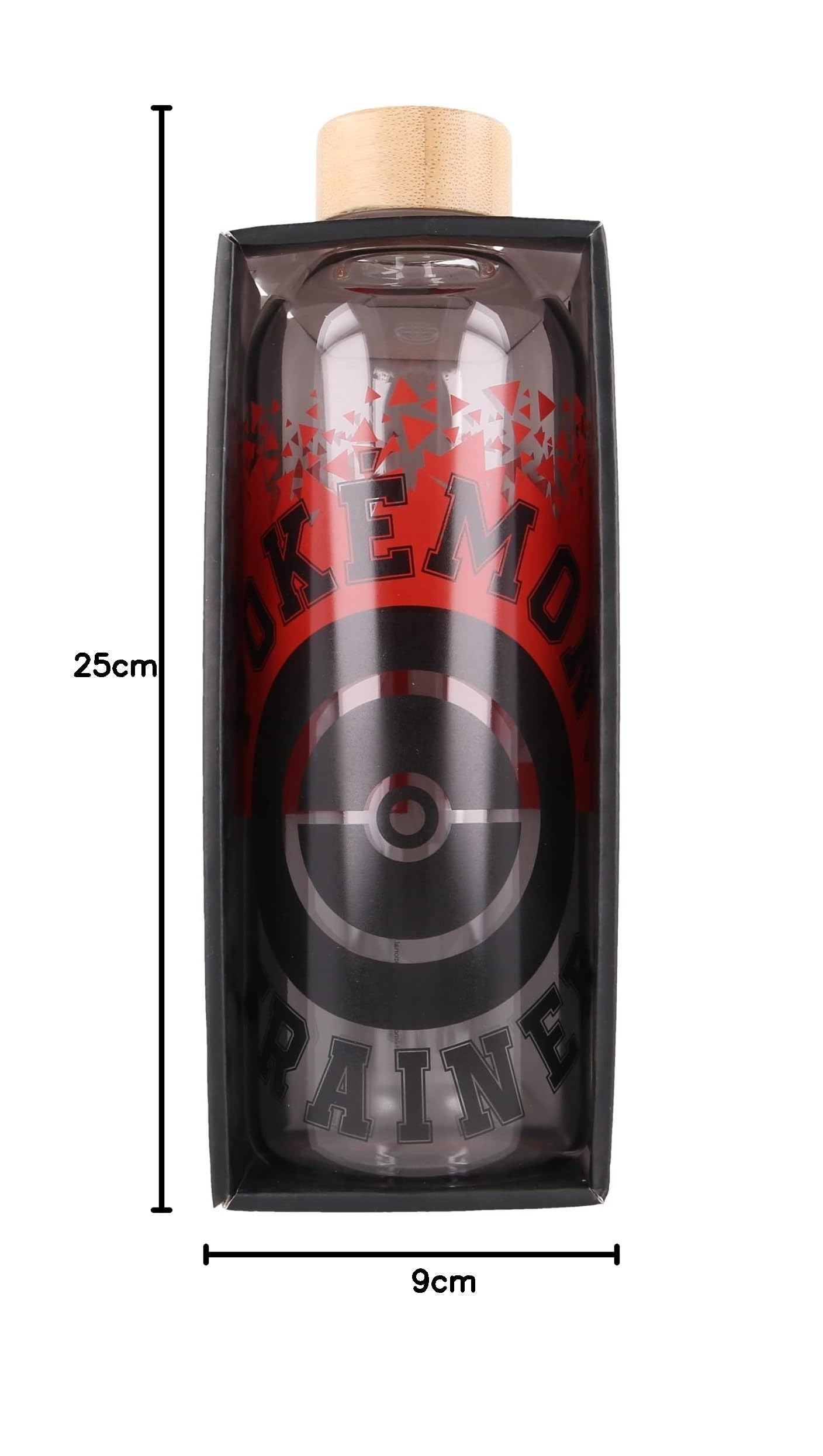 Stor Large Glass Bottle - Pokemon Distor