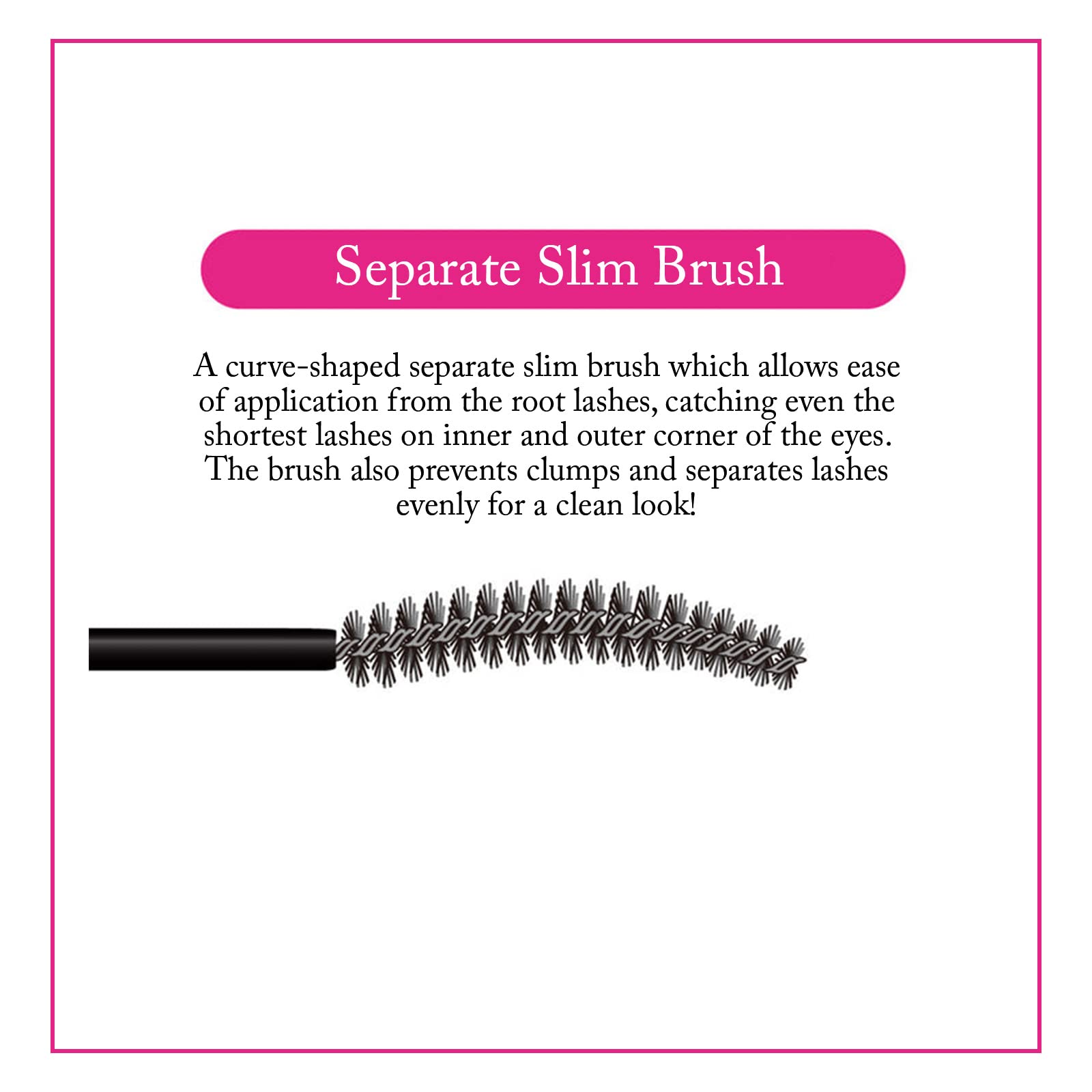 Heroine Make Curl Keep Mascara Base WP - 4.5g - Clear Brown, 4.5 g (Pack of 1) - Image 4