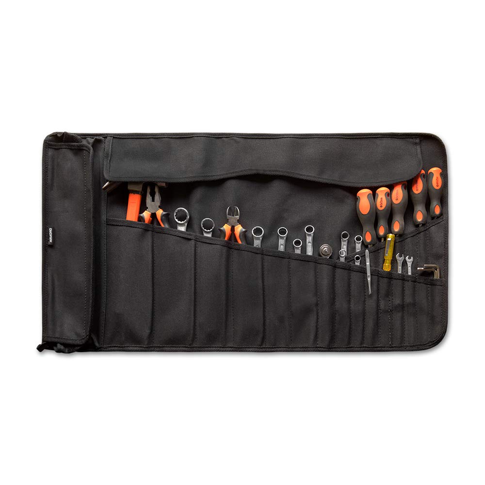 Canvas Tool Roll Black