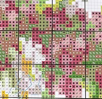 新品　ハンドメイド　クロスステッチ　完成品　特大　14ct（地中海の町） 71kqCzfPwYL._AC_UF350,