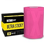 Nxtrnd TRF Turf Tape Football, Extra Wide Kinesiology Tape, Protects from Turf Burn (Pink)