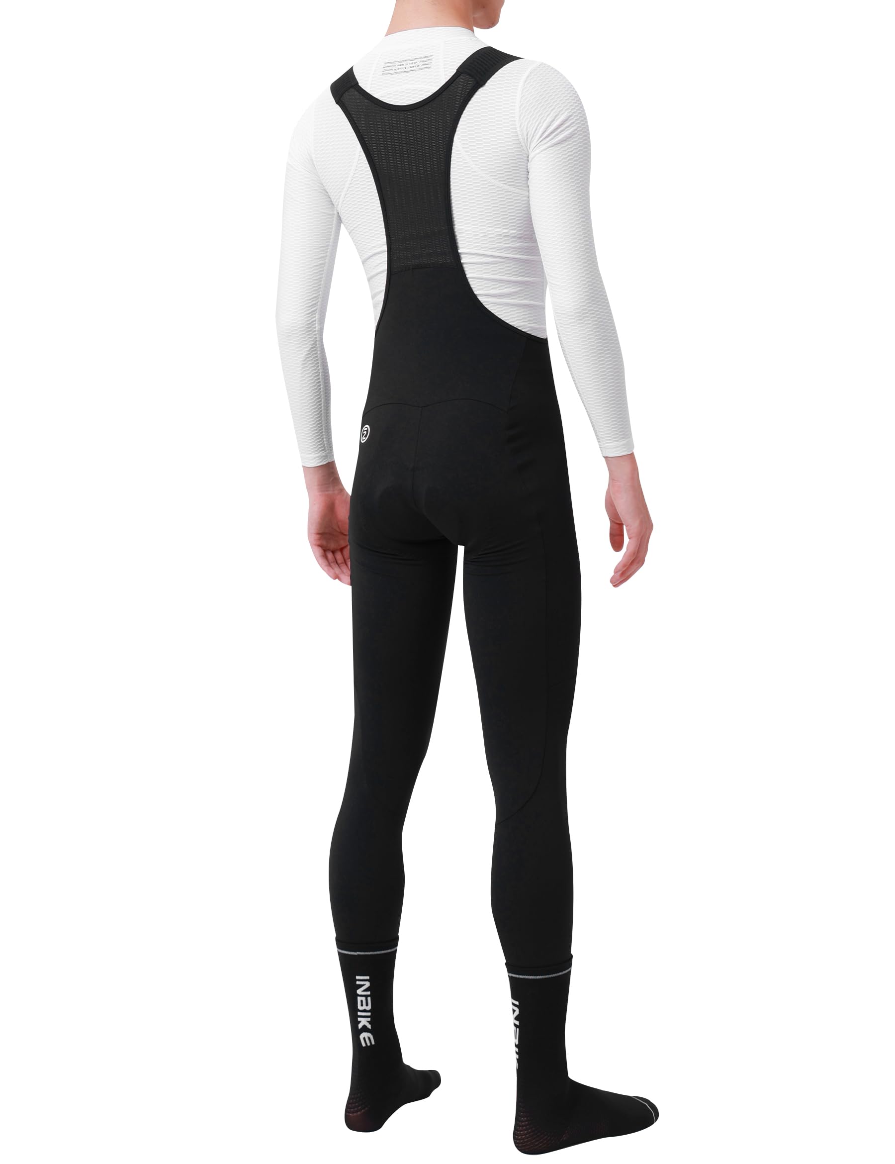 INBIKE Culotes de Ciclismo para Hombre Largo Termicos Pantalones Bicicleta Montaña MTB Inveirno Elásticos Thermal