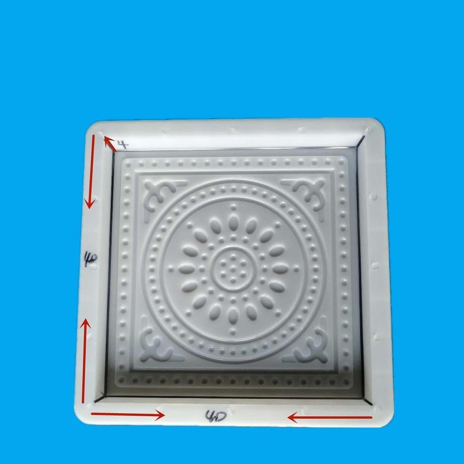 Modelo de Cemento de Ladrillo de Hormigón, Decoración, Suministros para Manualidades, Herramienta de Pavimentación, Modelo de Construcción de Rutas Pa, Estilo C