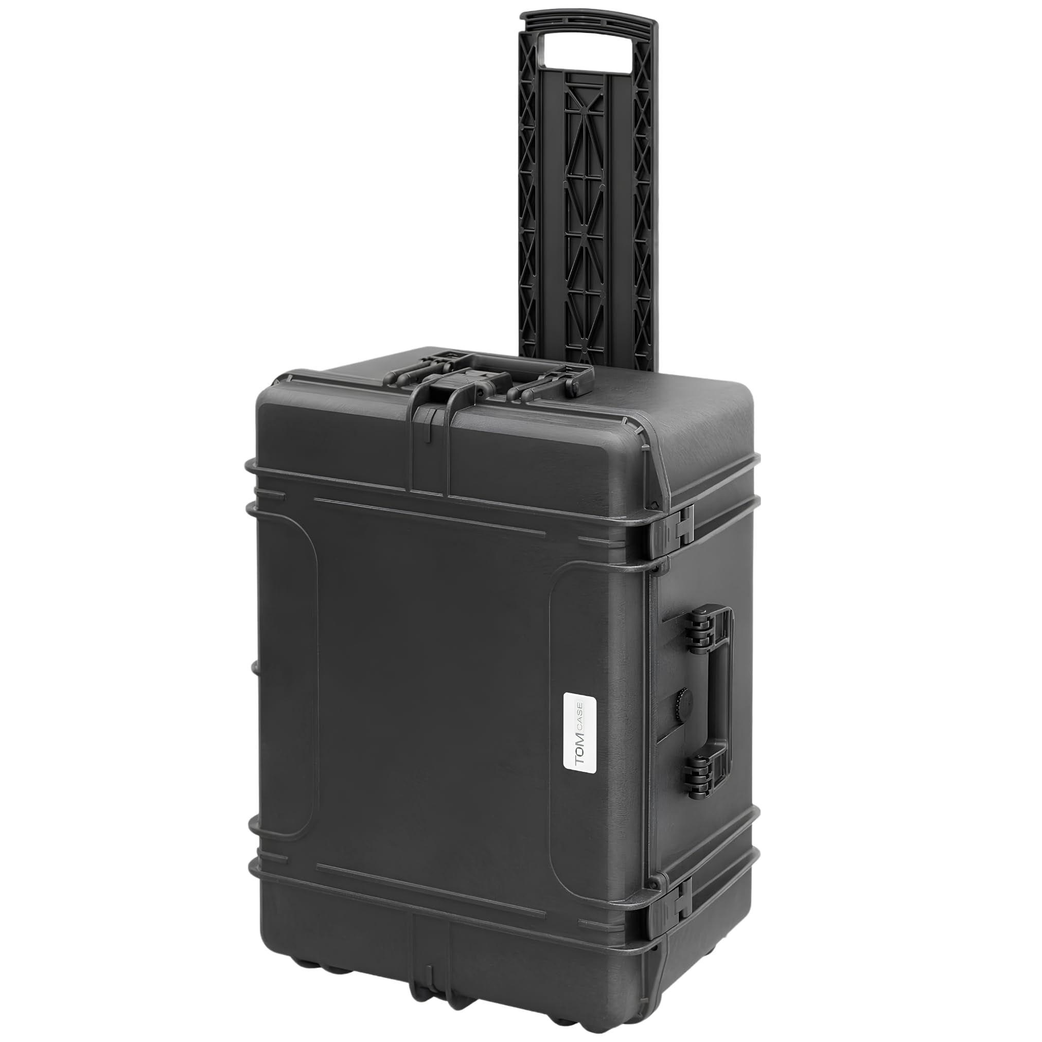 TOMcase Walizka na kółkach, wodoszczelna, 62 x 46 x 34 cm, twarda obudowa, Bez pianki rastrowej, 62x46x34 cm, Wózek na kółkach