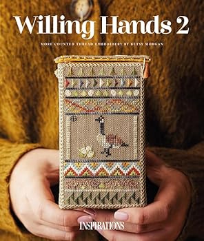 Paperback Willing Hands 2: More counted thread embroidery by Betsy Morgan Book
