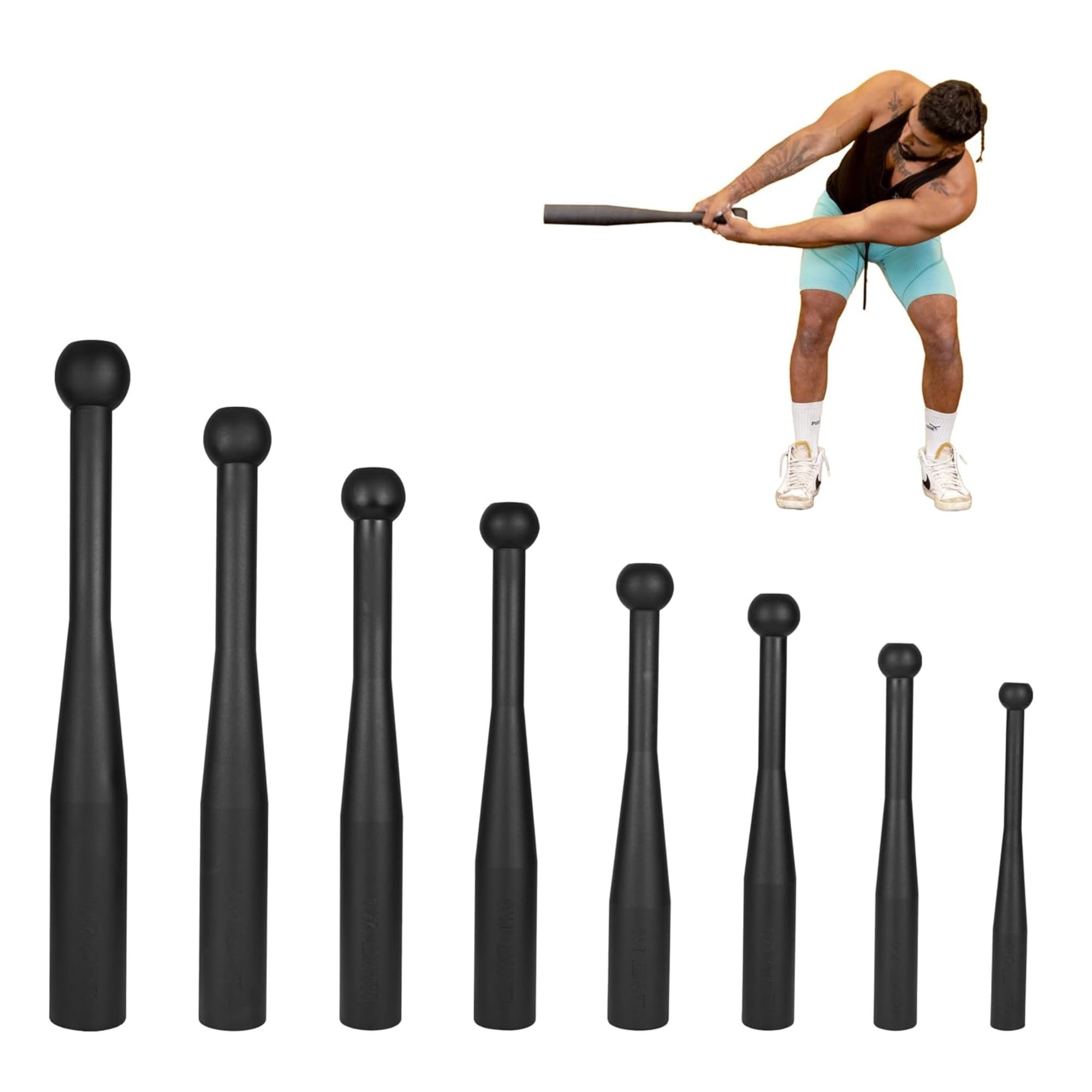 Gravity Fitness Stalowe kluby indyjskie, żeliwne kluby