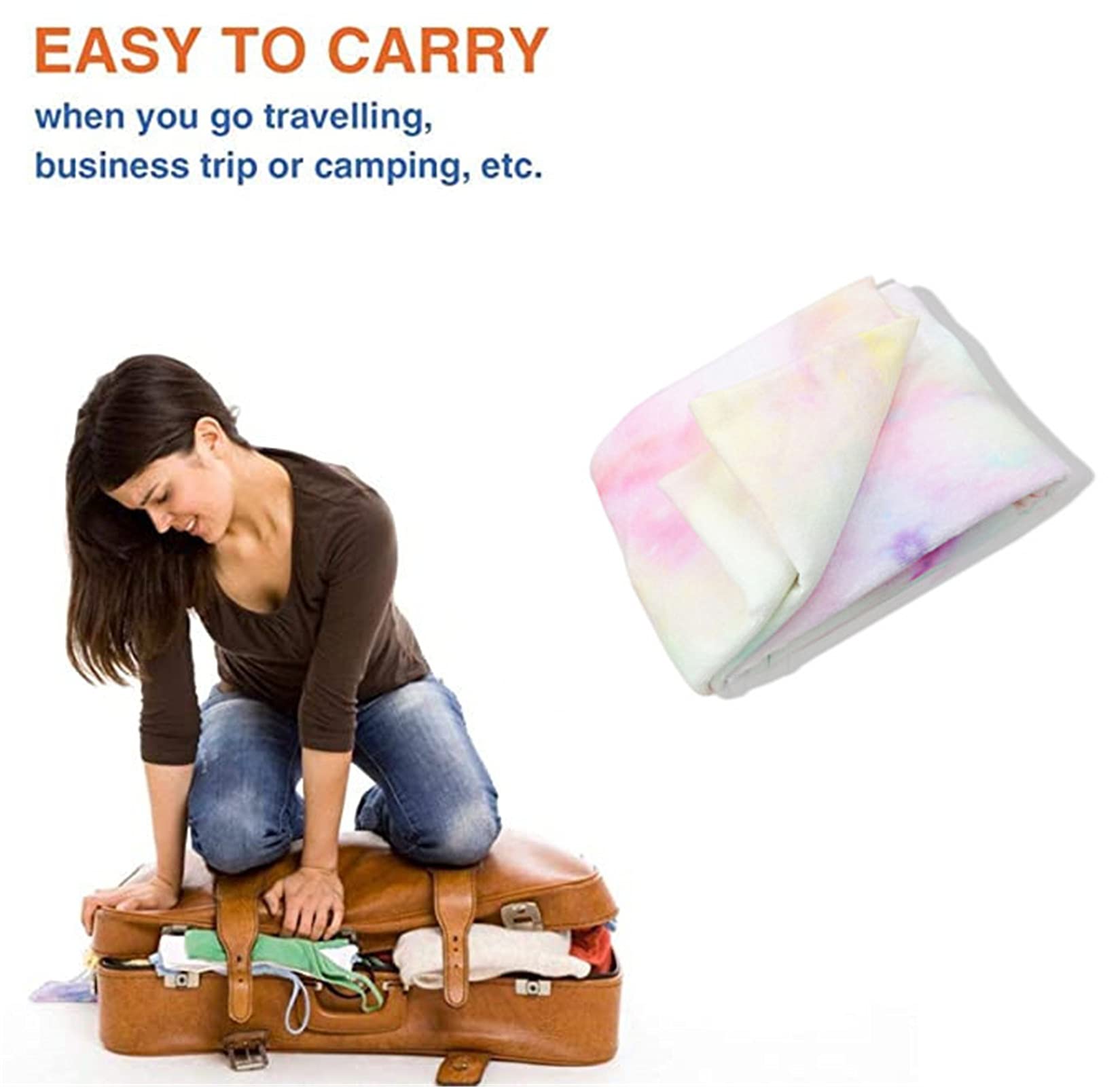 Serviette De Plage à Capuche 3D Licorne Violette Design Arc-en-Ciel Et Étoiles Mignon Poncho De Bain/piscine/plage Serviette Super Douce Dessin Animé (Enfants, 1 Pce) 2 Enfants, 1 Pce