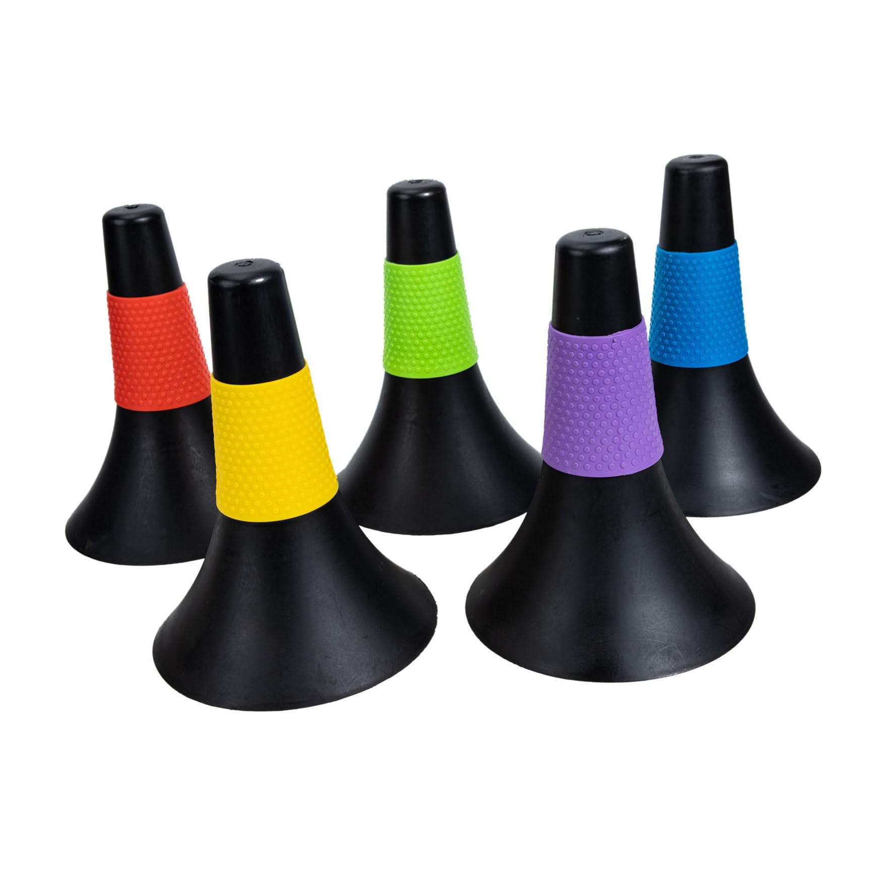 UKCOCO 5piezas Conos De Fútbol para Entrenamiento De Agilidad De Obstáculos De Práctica Vibrantes para Actividades Deportivas y Exteriores