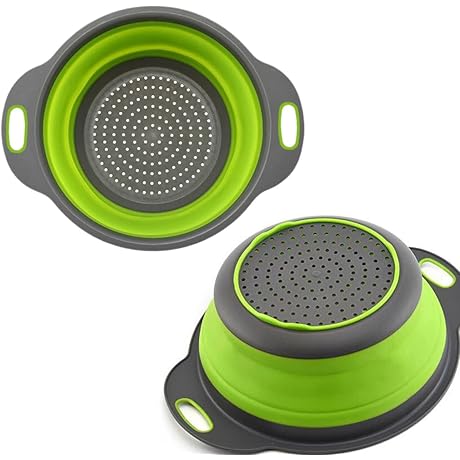 Collapsible Silicone Colander: Perfect for Your Kitchen Needs!