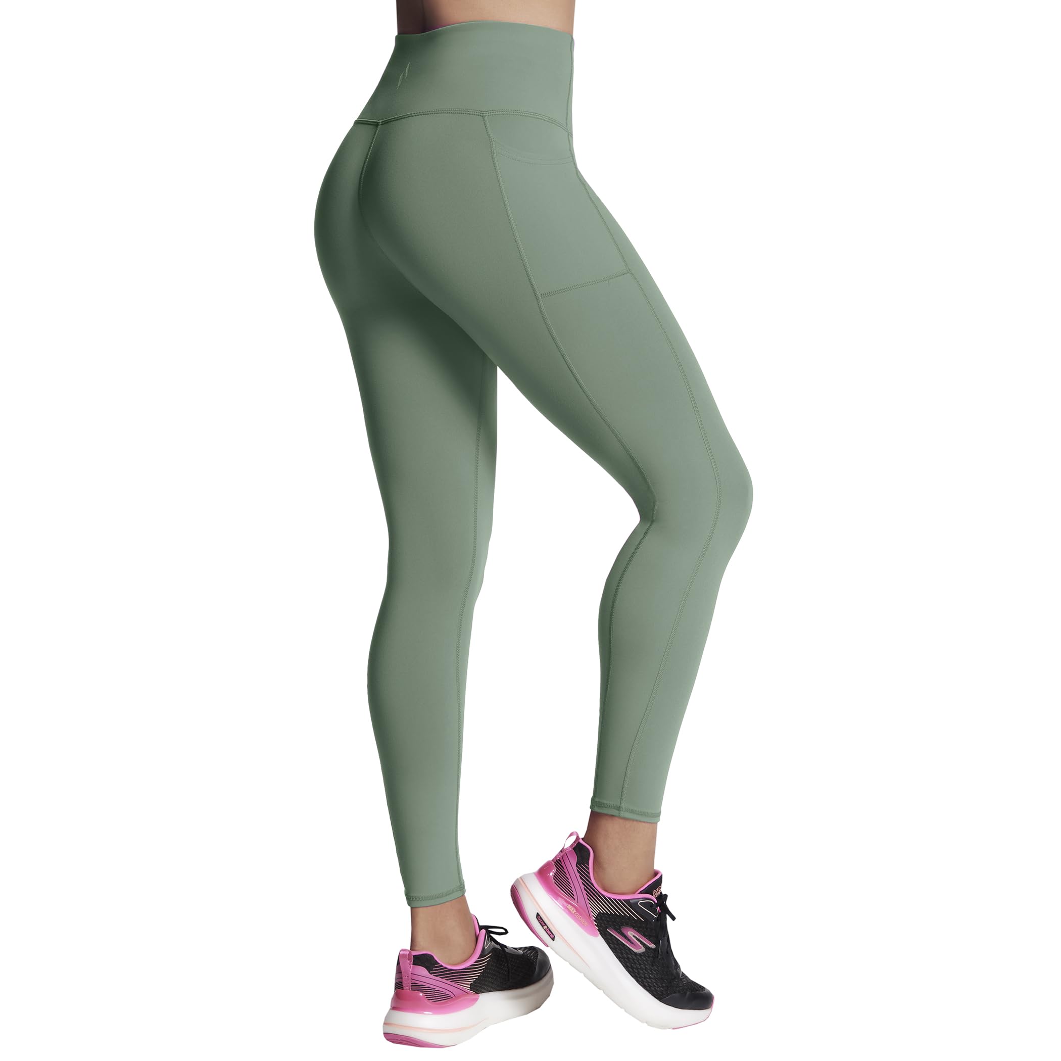 Skechers Gowalk High Waist Legging 4-way Stretch - Leginsy Kobiety