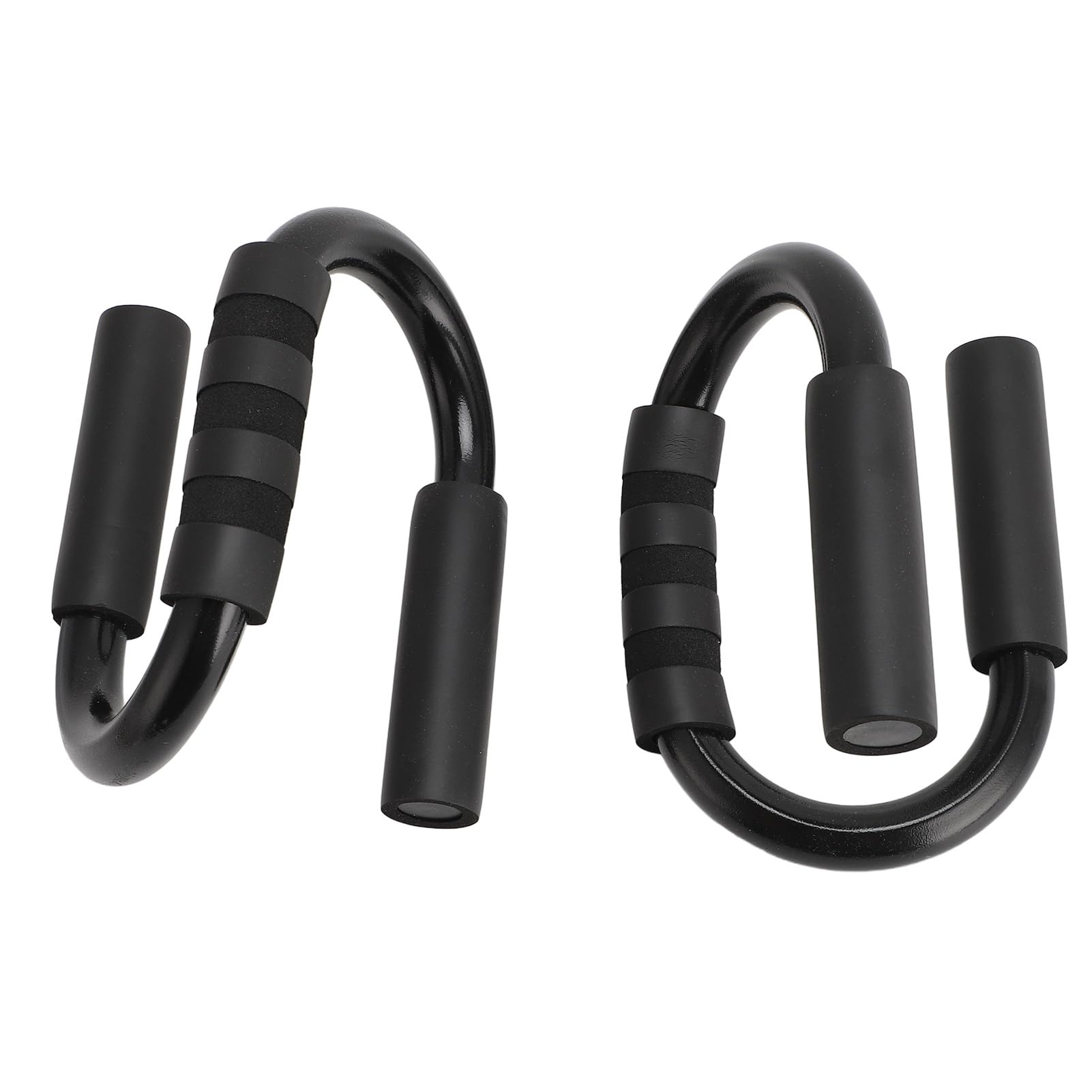 Push Up Bars S Shape Foam Steel Effective Push Up Stand Muscle Training For Home Office Gym