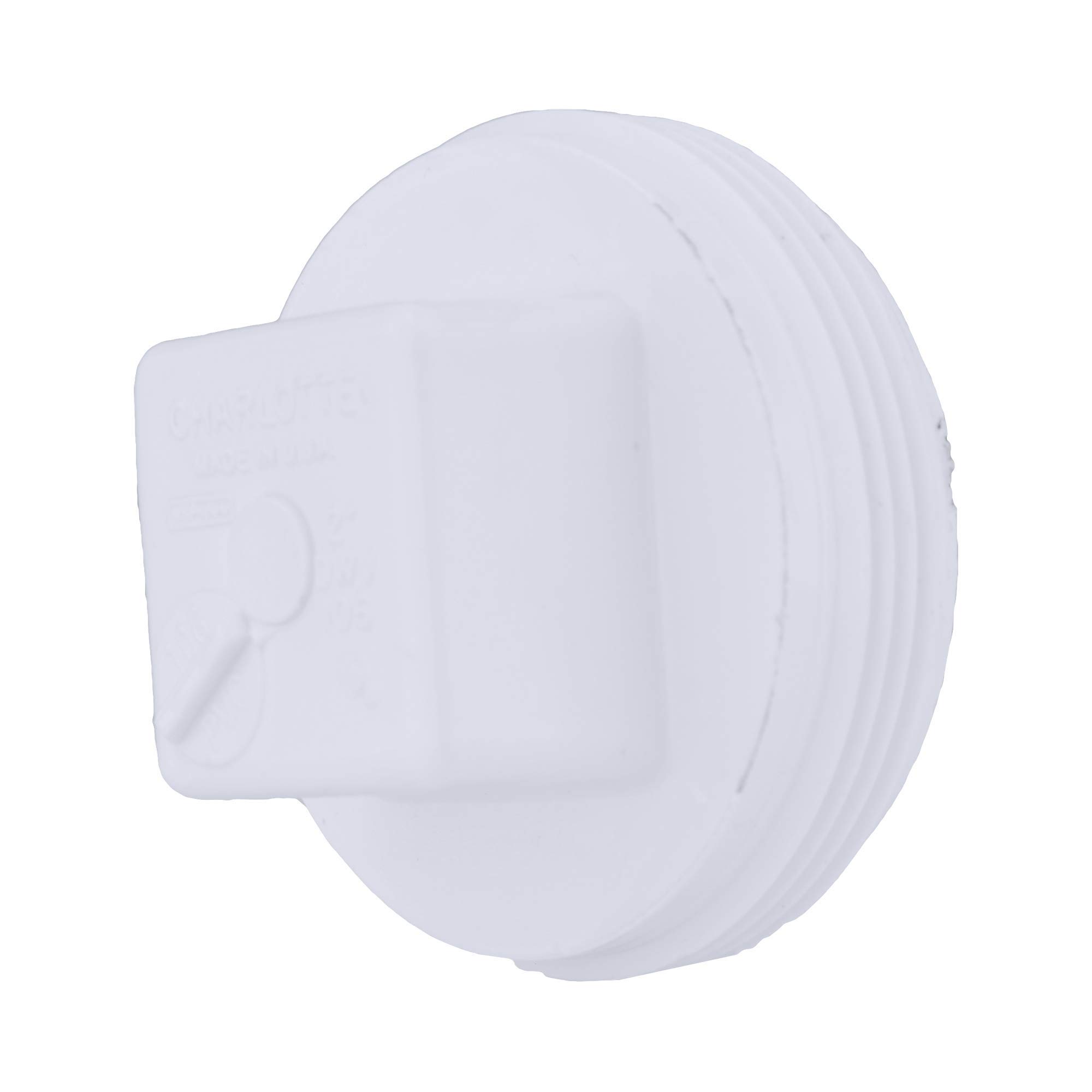 CHARLOTTE PIPE 2 DWV CLEANOUT Plug DWV (Drain, Waste and Vent) (1 Unit Piece)