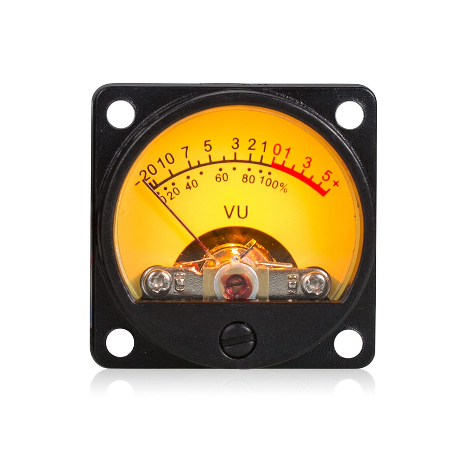 Dual Analog VU Meter DB Panel Schallpegelanzeige mit Treiberplatine für DIY-Verstärker