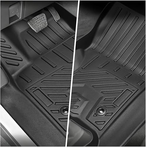 Miniatura 4 de Alfombrillas TPE para Piso y Maletero para Todo Clima para Toyota 4Runner Fuel 2025-2026 5 Asientos - Forros de Coche de Servicio Pesado