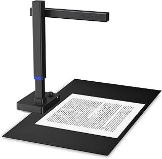 KOVOSCJ Books Carner 1300A3 Pro Portable Document & Book Scanner, Remote Learning For School Education, 13MP, OCR Function Document Scan Camera