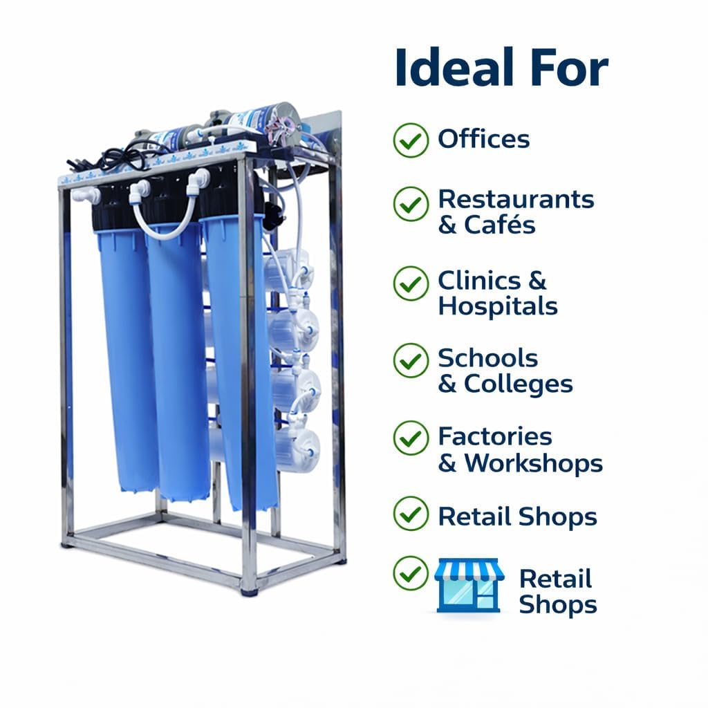 AQUA D PURE Commercial RO Water Purifier - 50L/H -5