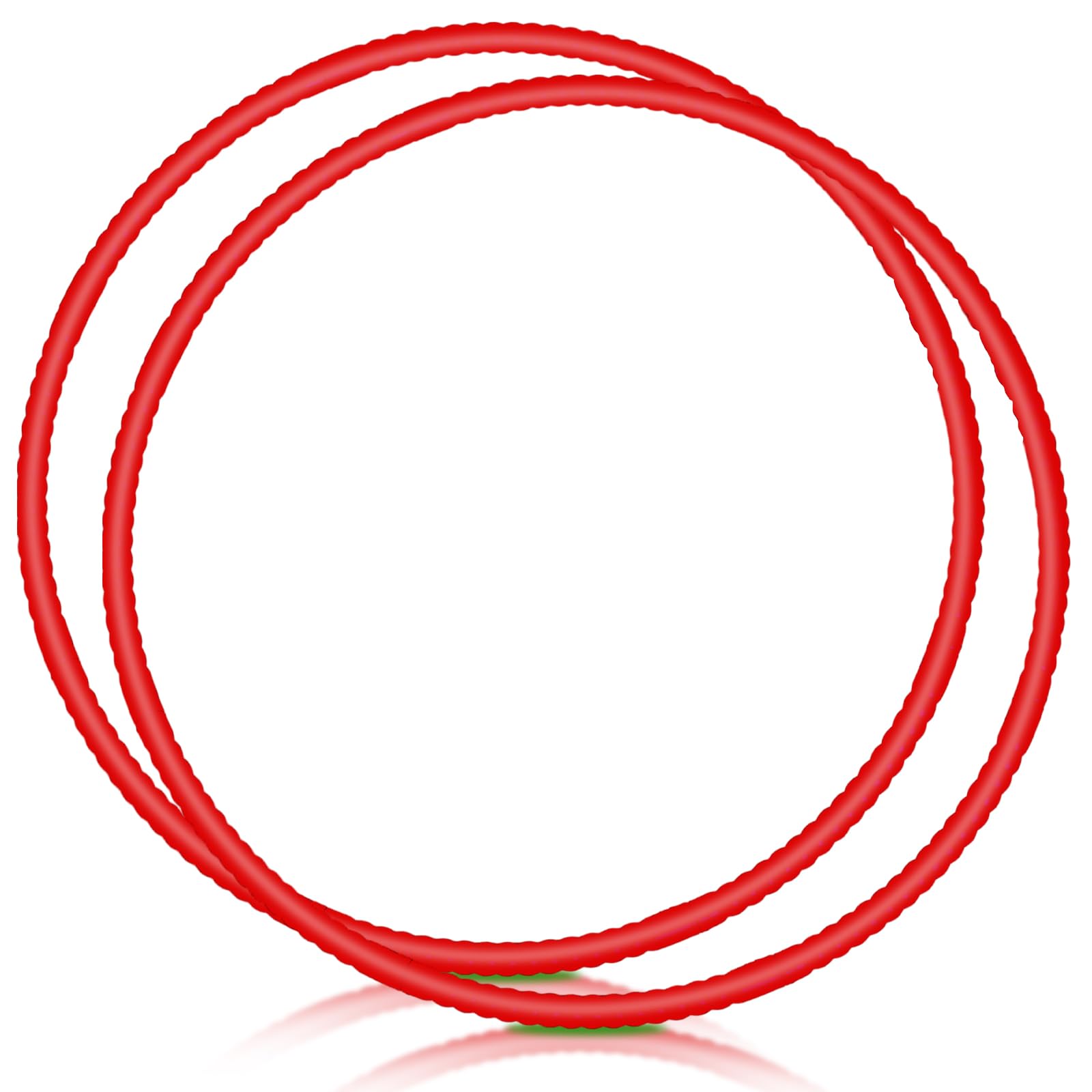 WinnerWhy 2 Pcs Toy Hoop Exercise Hoop Detachable Adjustable Plastic Toy Ring Playground Equipment for School Colored Circles Exercise Ring for Teens